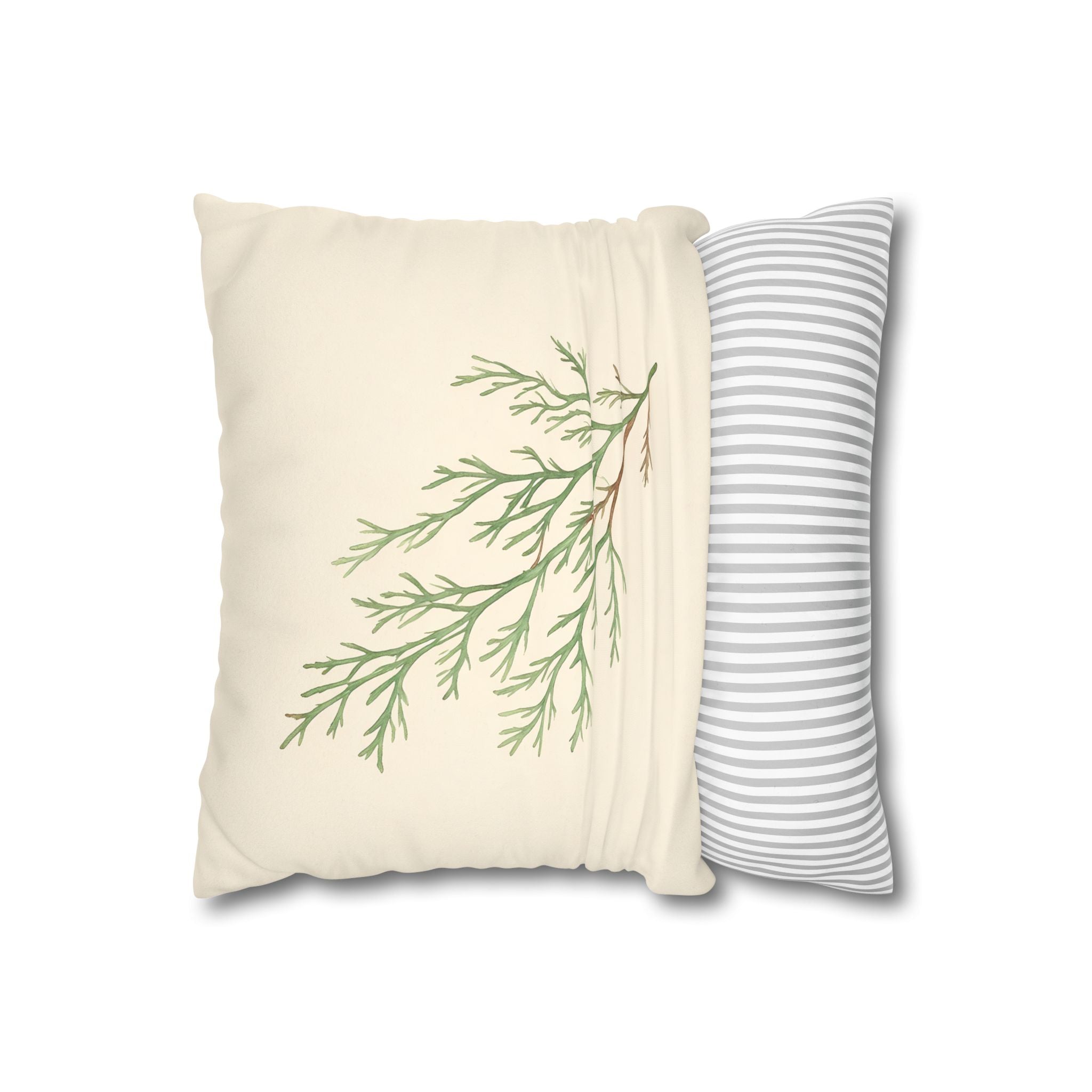 Sage Sprig Cushion Cover
