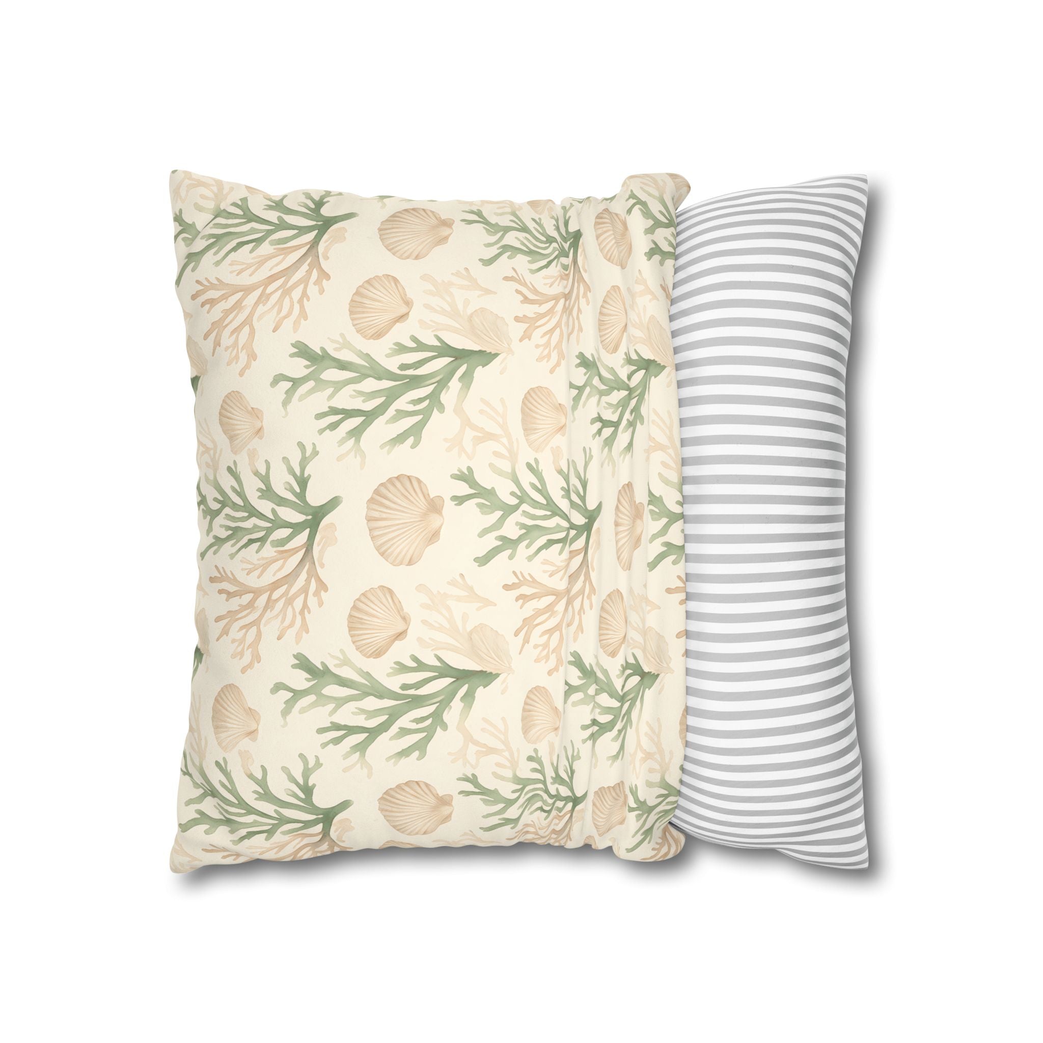 Marine Botanical Cushion Cover