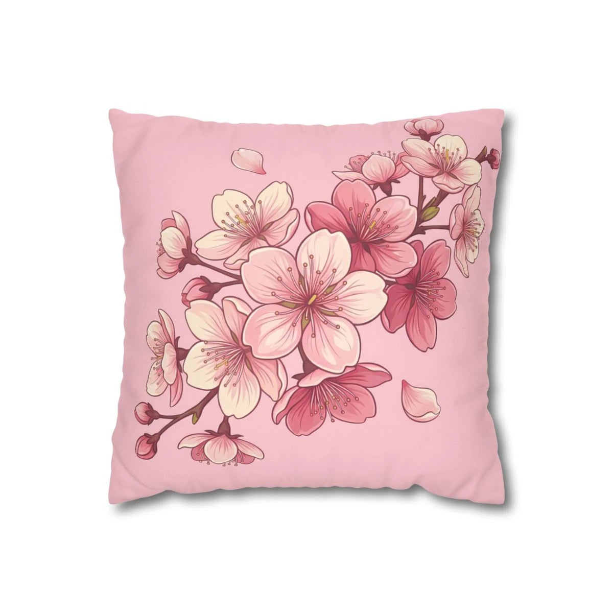 Cherry Blossom Pillow with Insert