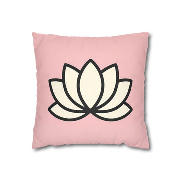 Lotus Flower Throw Pillow