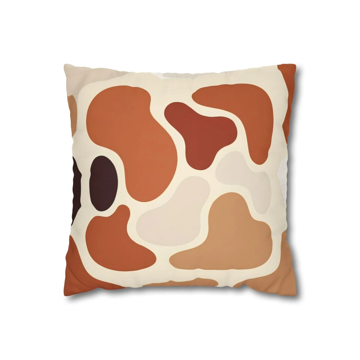 Sienna Fluid Shapes Cushion Cover