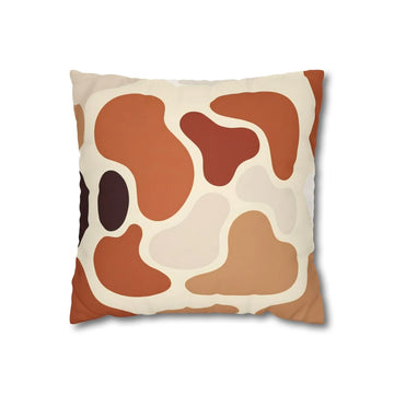 Sienna Fluid Shapes Throw Pillow