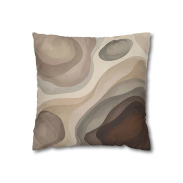 Organic Earthy Layered Pillow