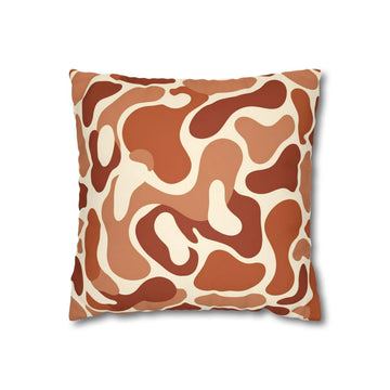 Earthy Fluid Pattern Pillow Cover