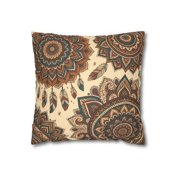 Boho Mandala Cushion Cover