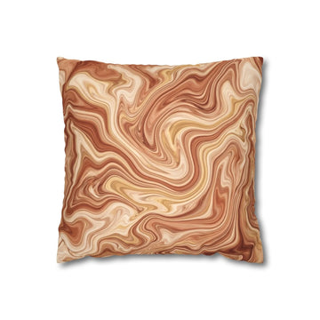 Liquid Terracotta Sediment Pillow Cover