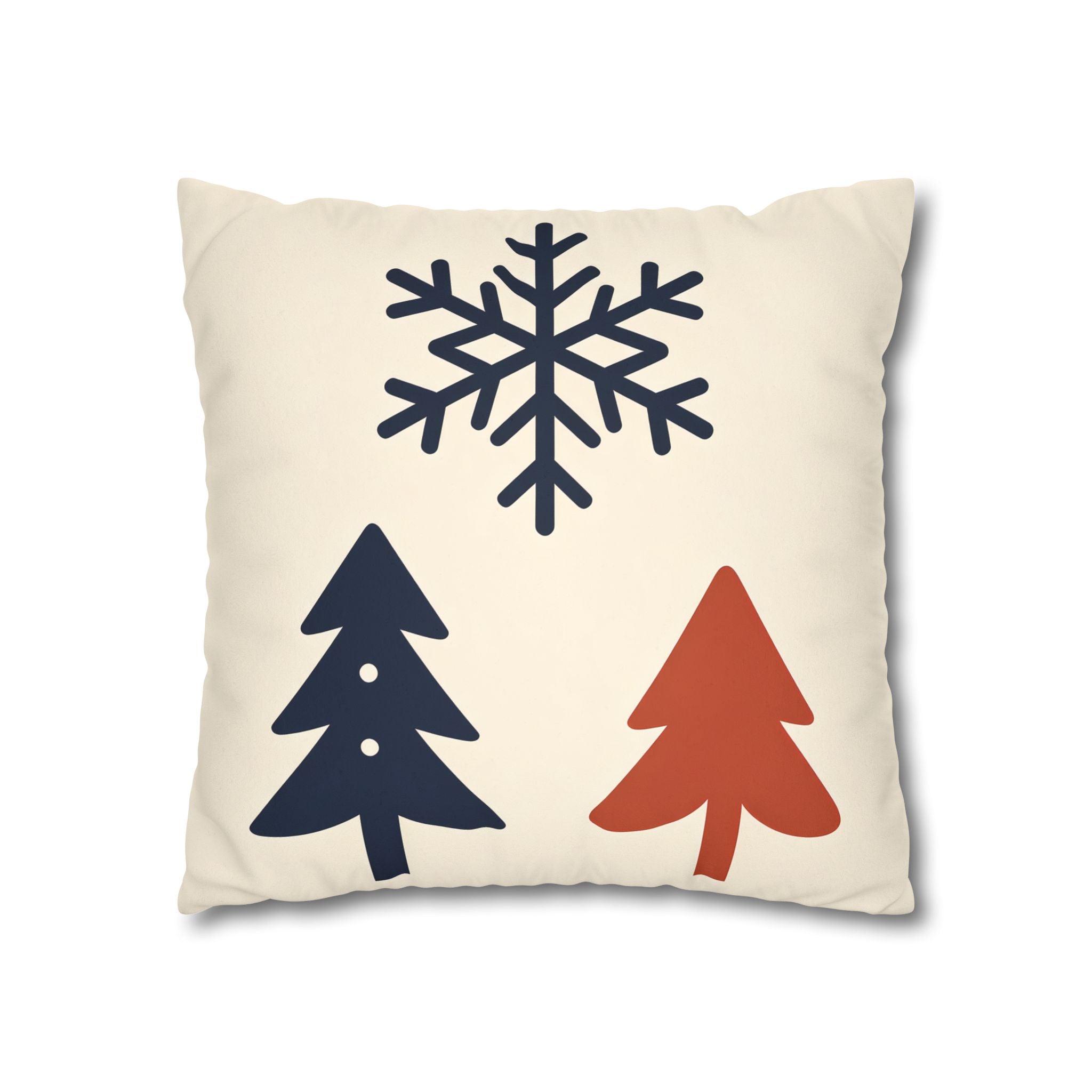 Nordic Snowflake Cushion Cover