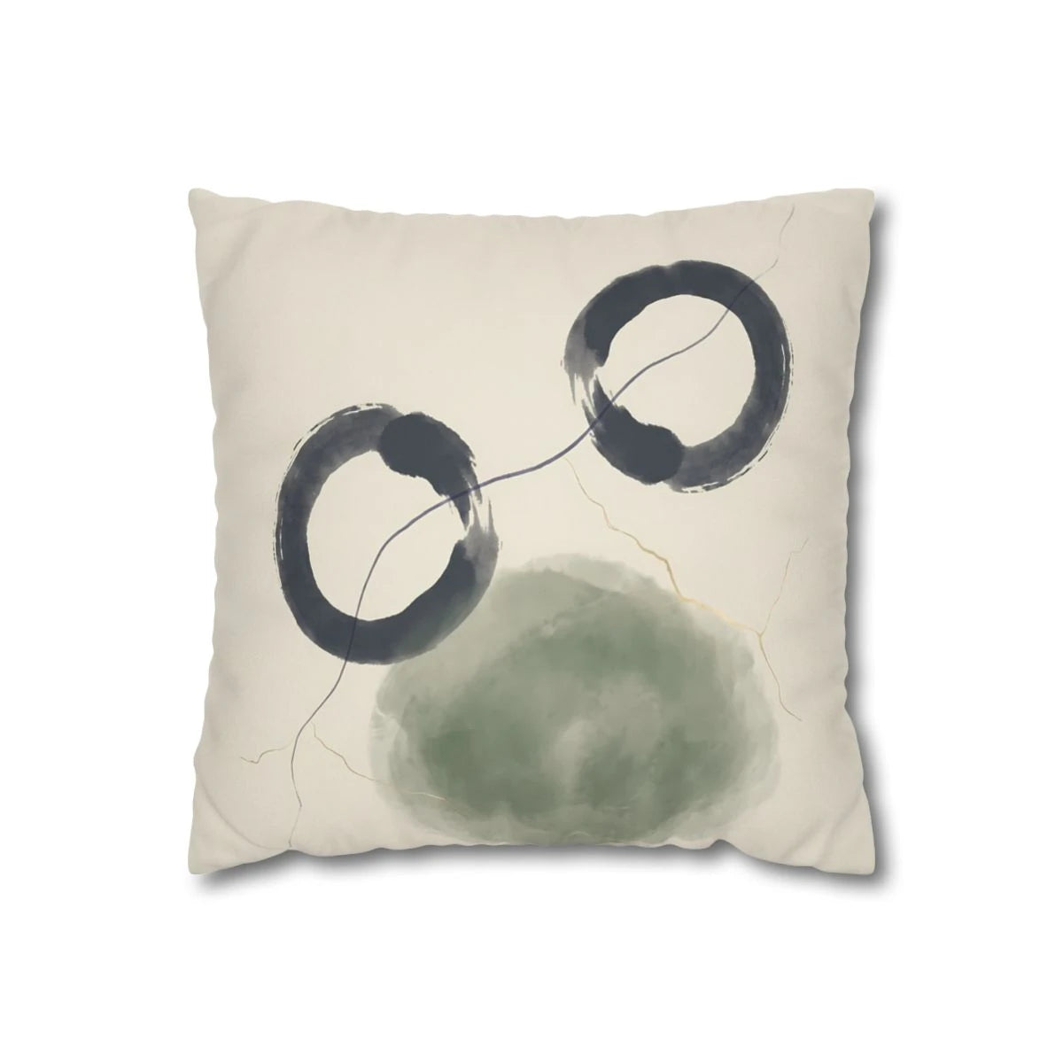 Zen Enso Circles Cushion Cover