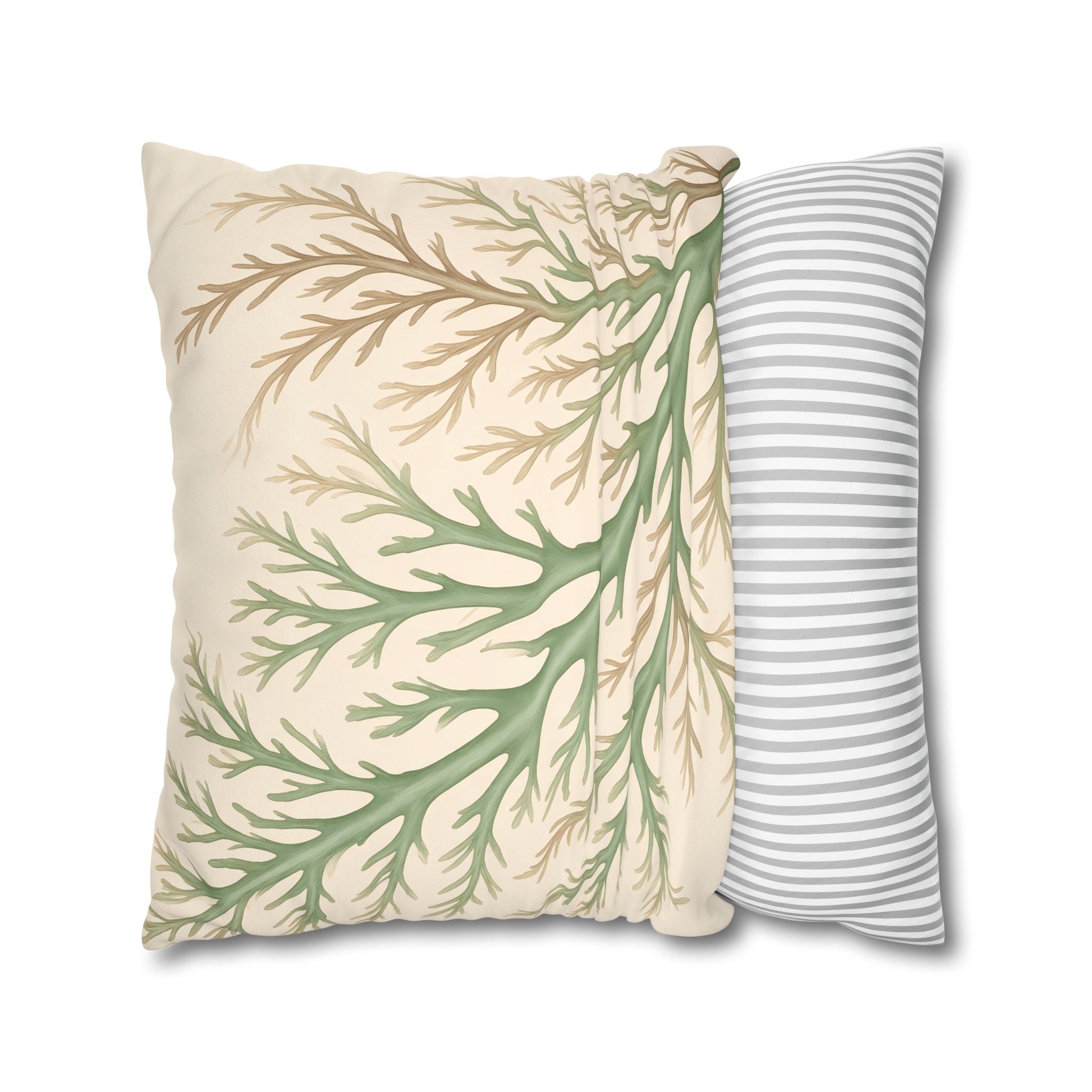 Sage & Driftwood Marine Branch Cushion Cover