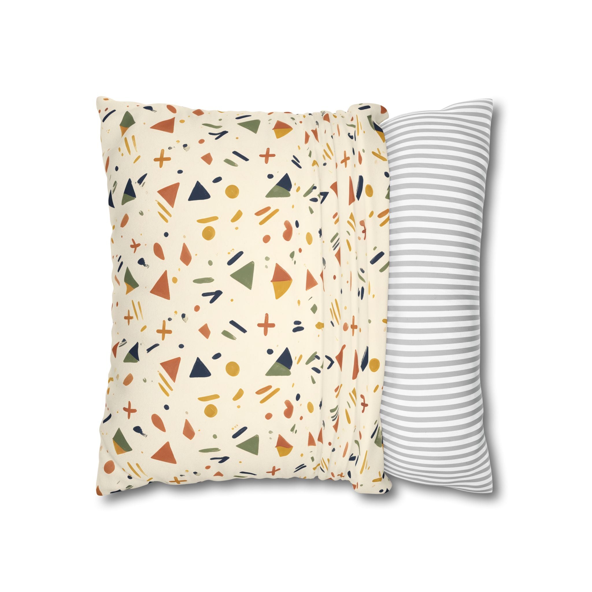 Afrohemian Geometric Pillow Cover