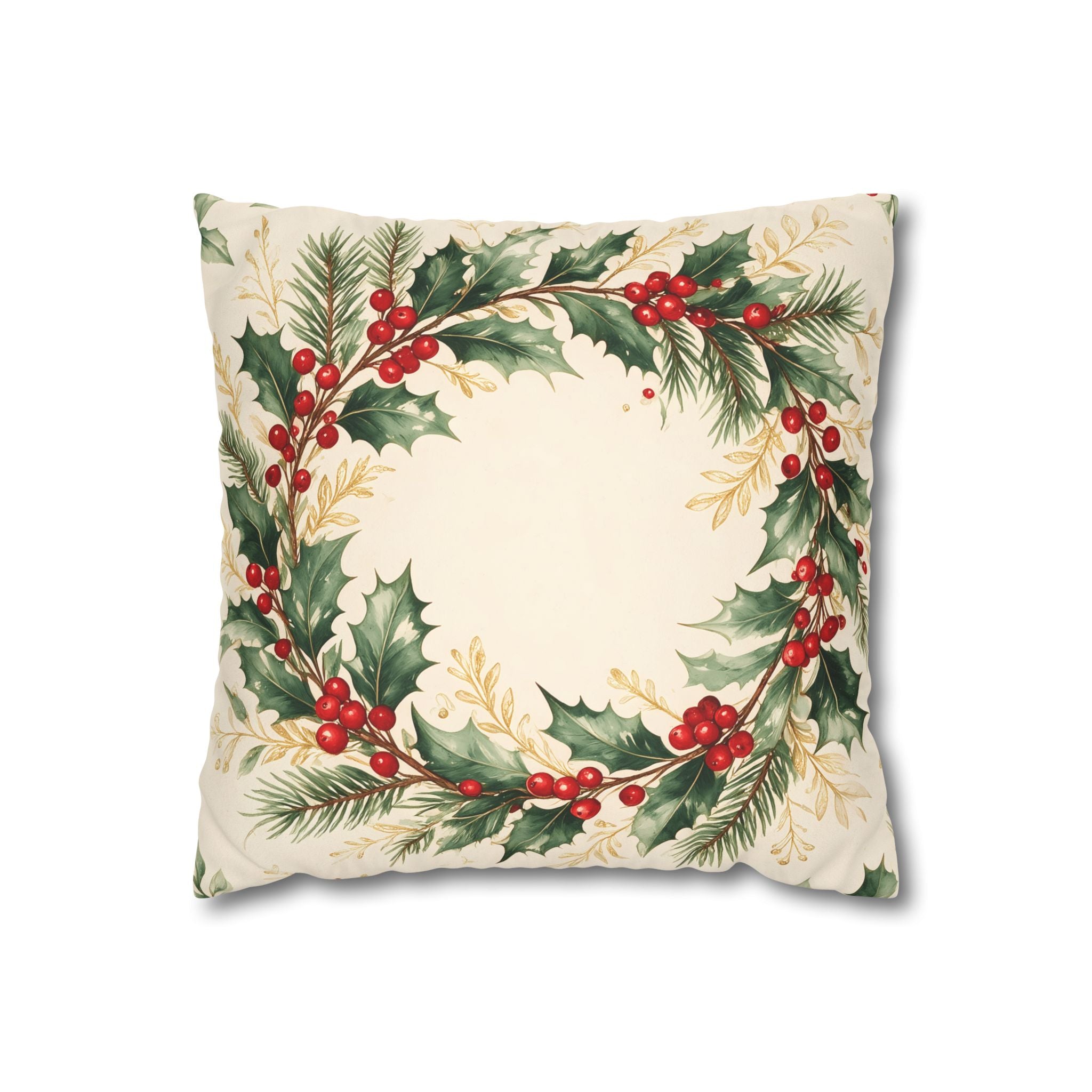 Christmas Wreath Cushion Cover