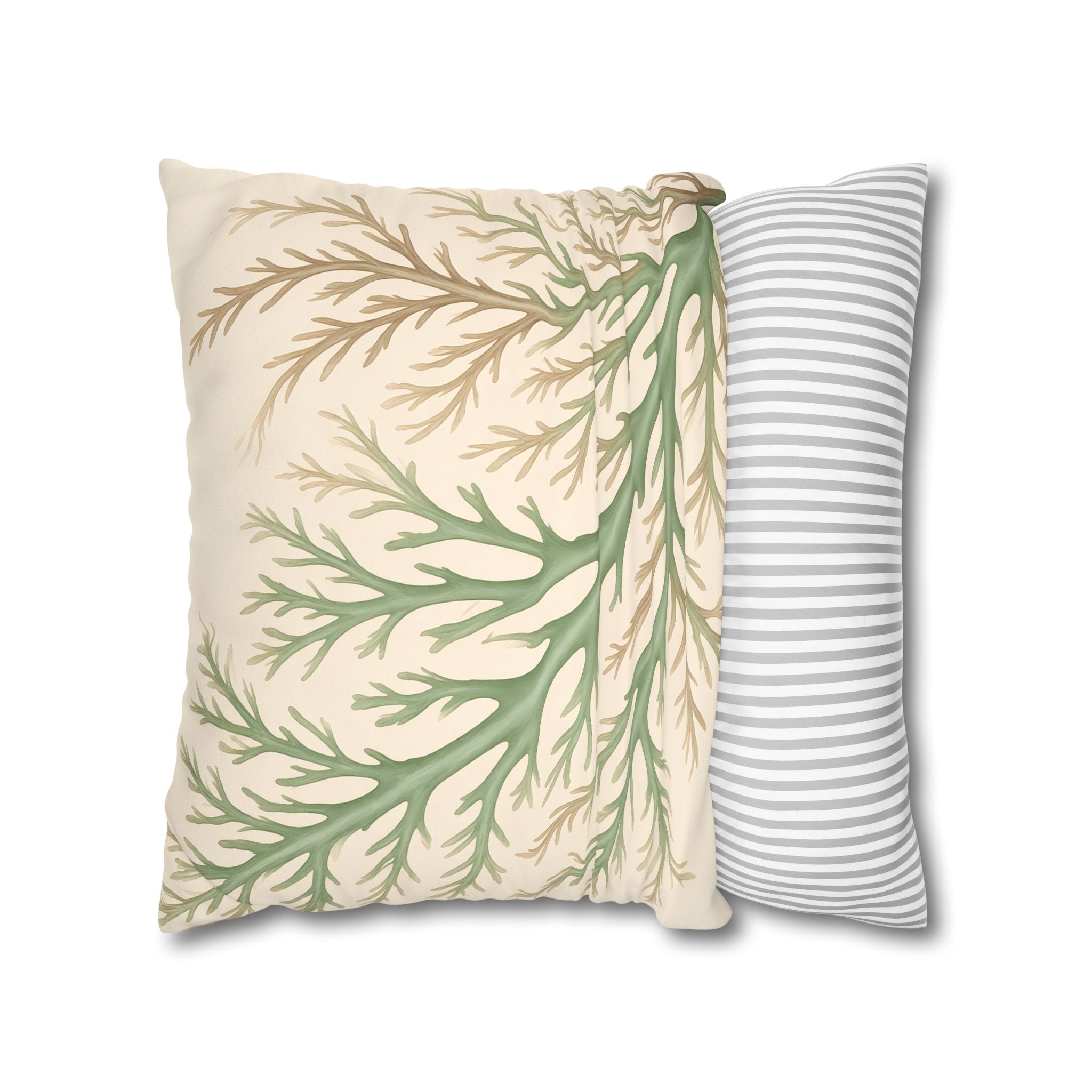 Sage & Driftwood Marine Branch Cushion Cover