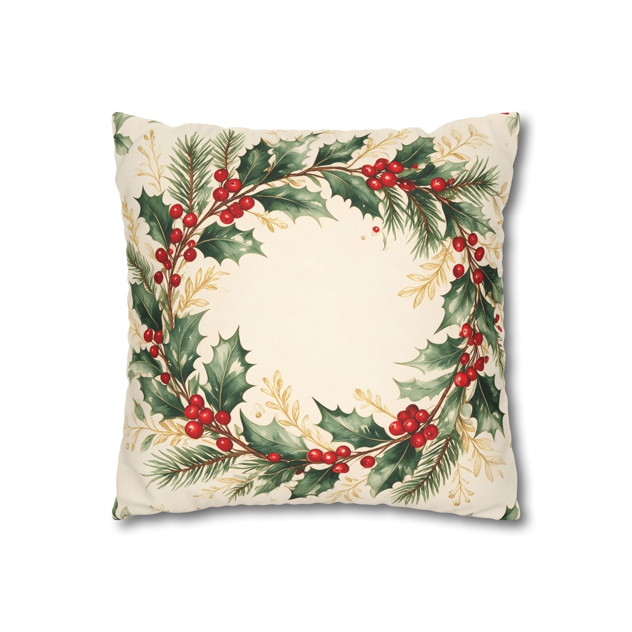 Christmas Wreath Cushion Cover