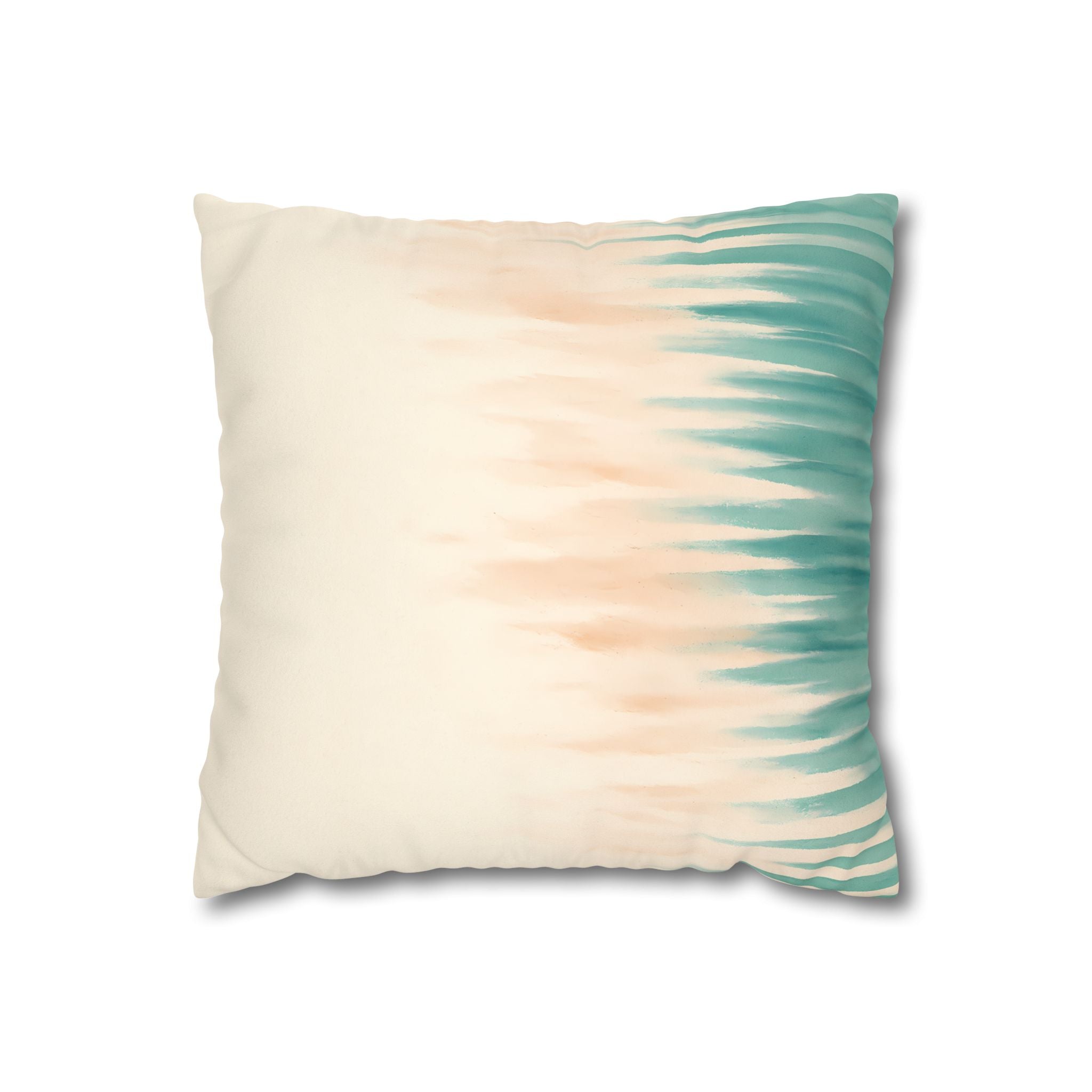 Asymmetric Coastal Stripe Cushion Cover