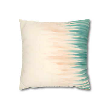 Asymmetric Coastal Stripe Cushion Cover