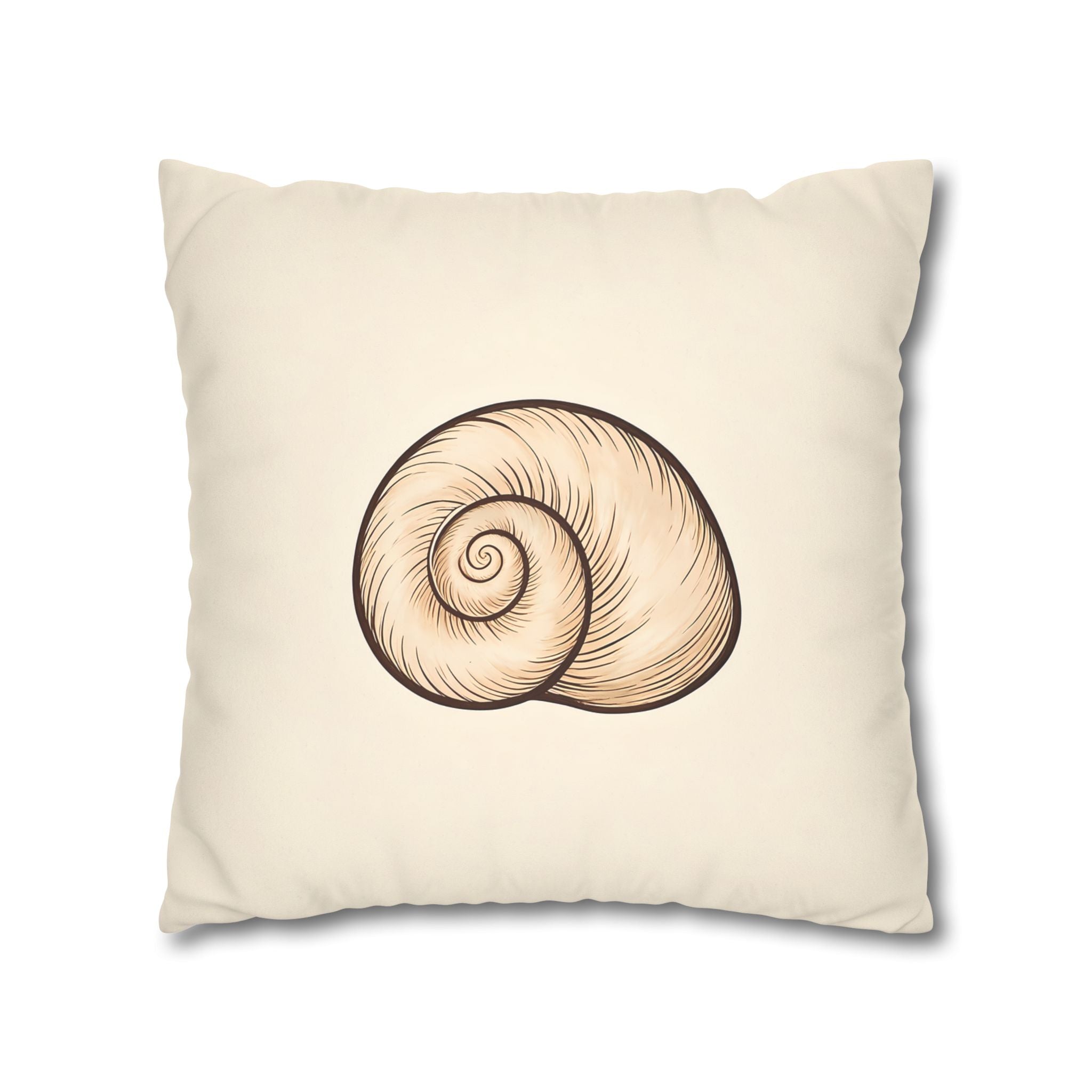 Snail Shell Pillow Case