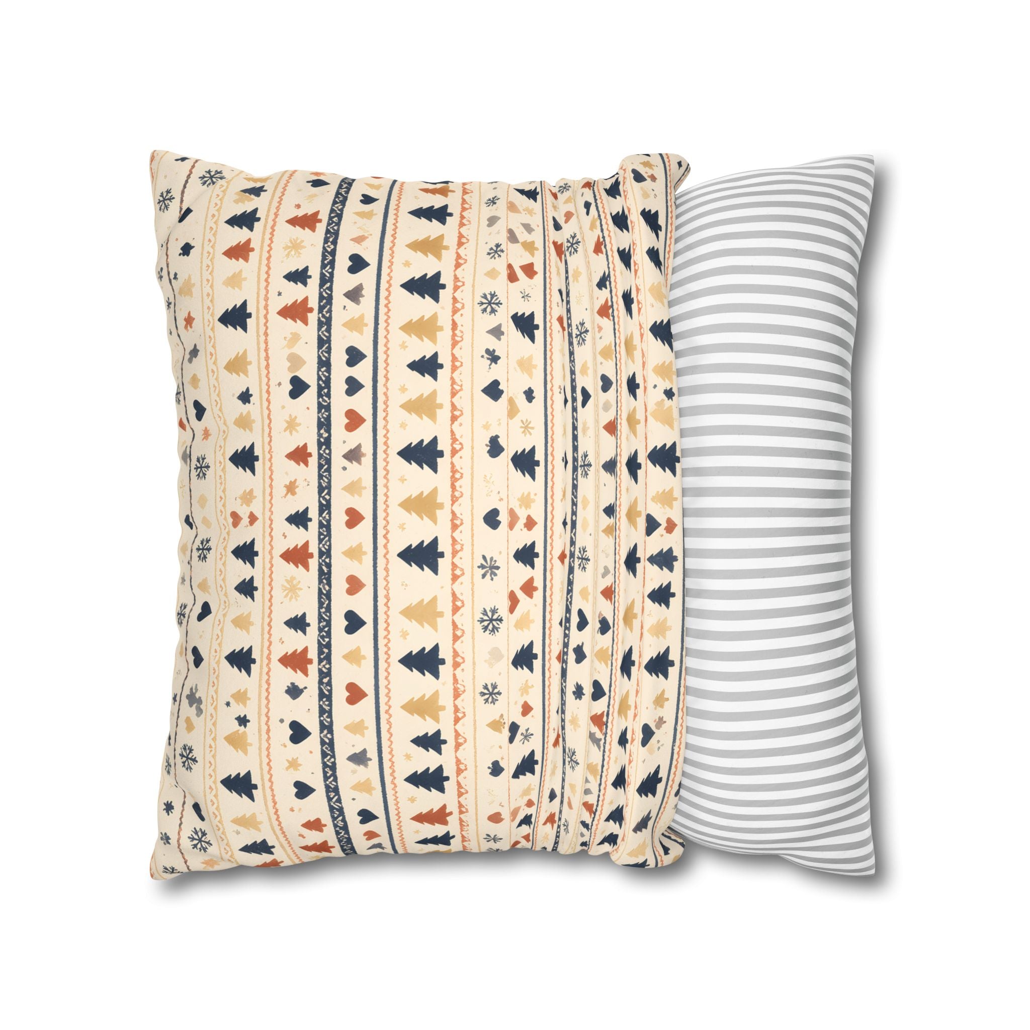 Nordic Fir Tree Pillow Cover