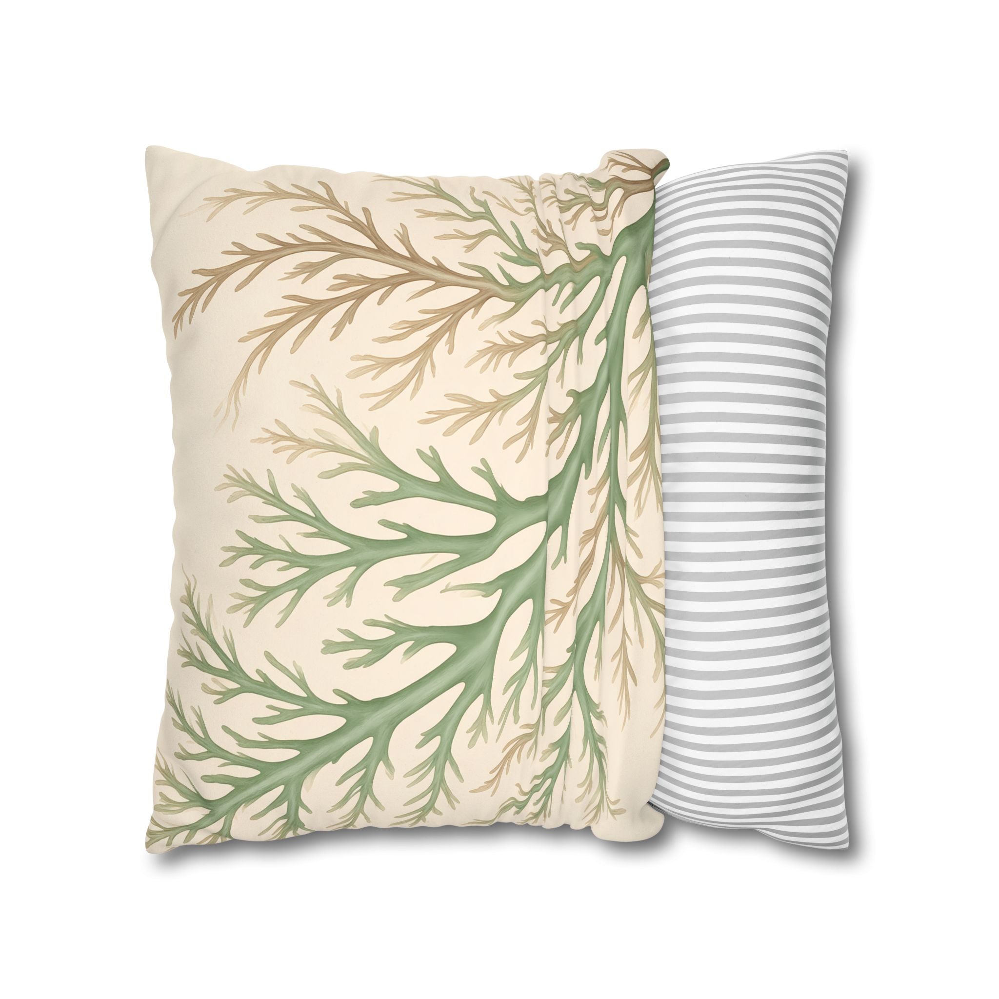 Sage & Driftwood Marine Branch Cushion Cover