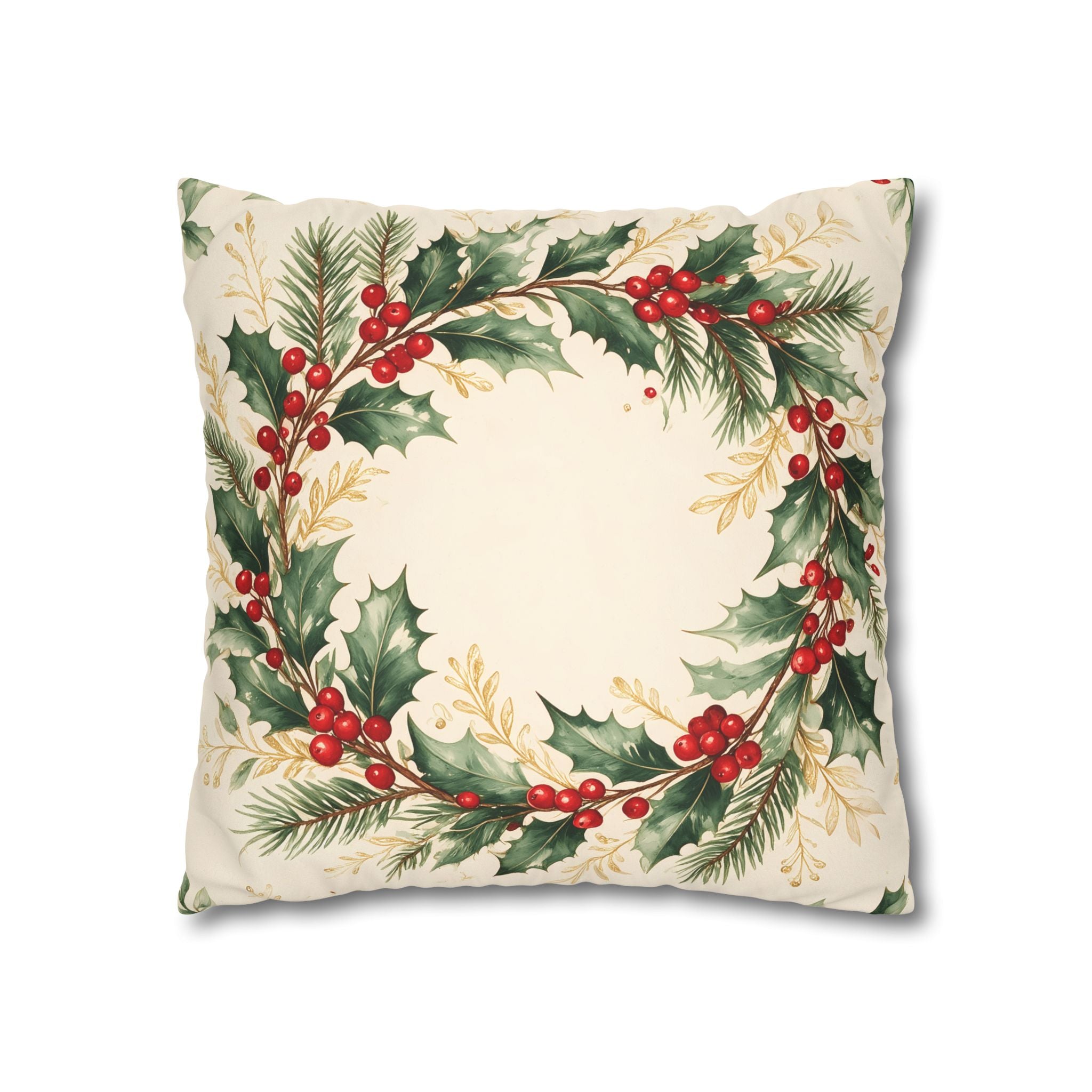 Christmas Wreath Cushion Cover