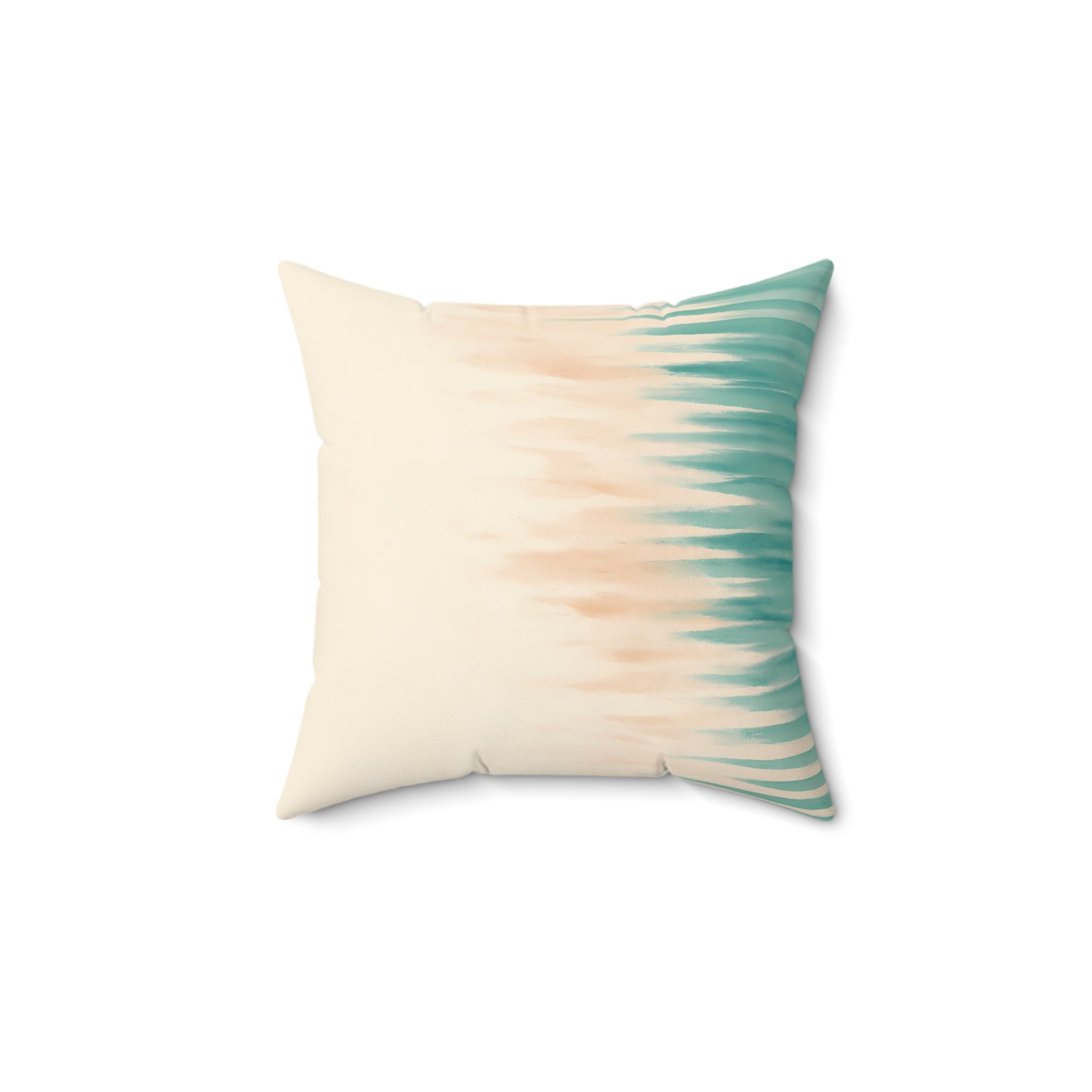 Shoreline Mist Striped Throw Pillow