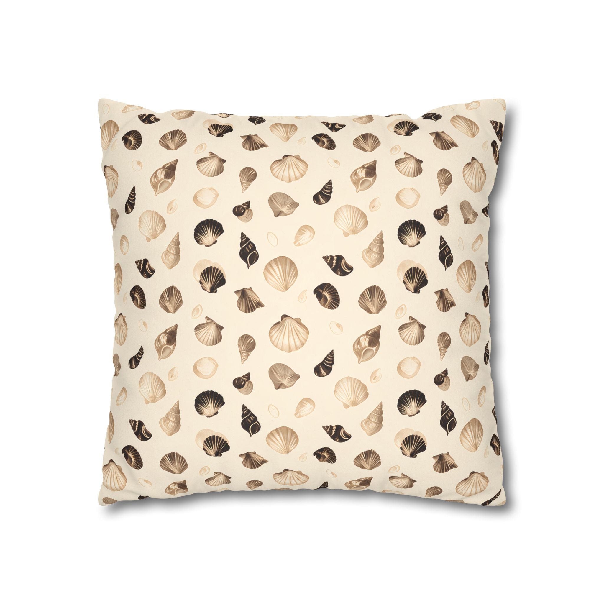 Beach Shell Print Cushion Cover