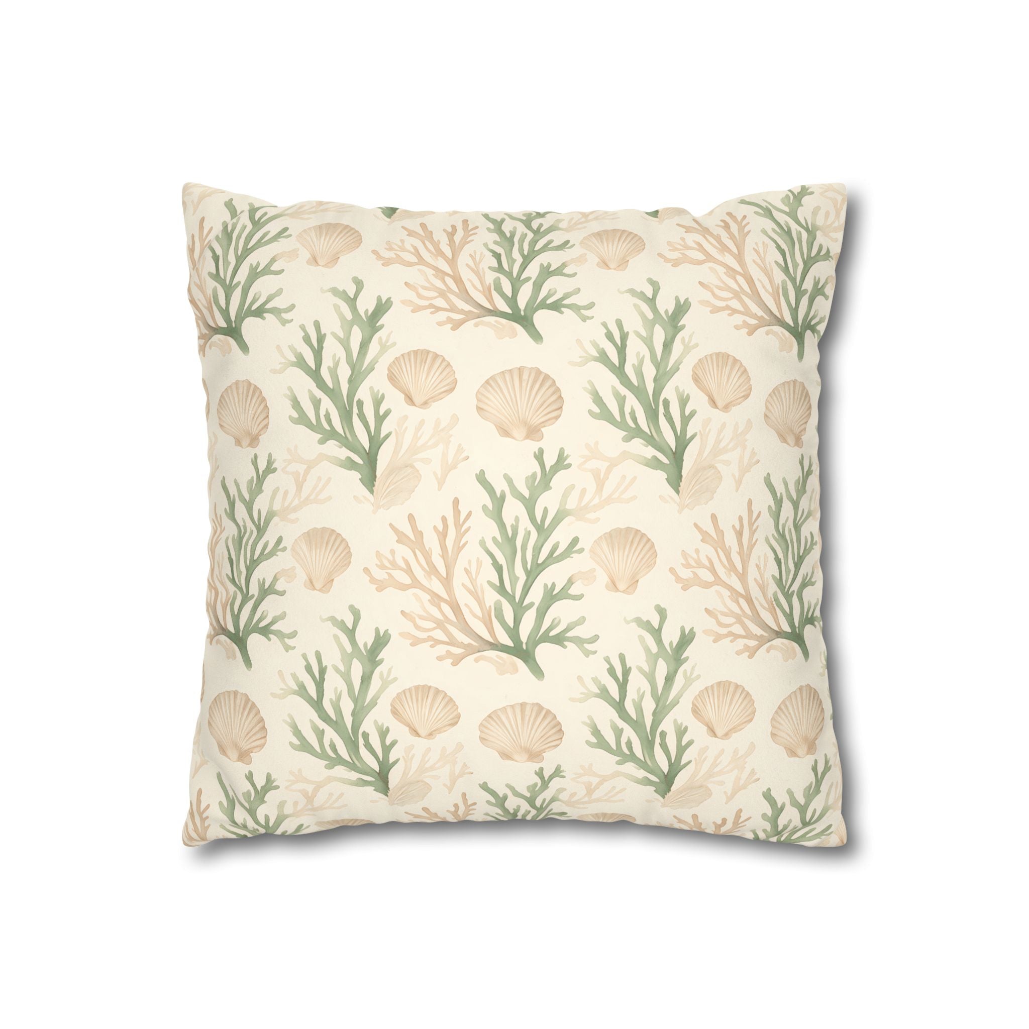 Marine Botanical Cushion Cover