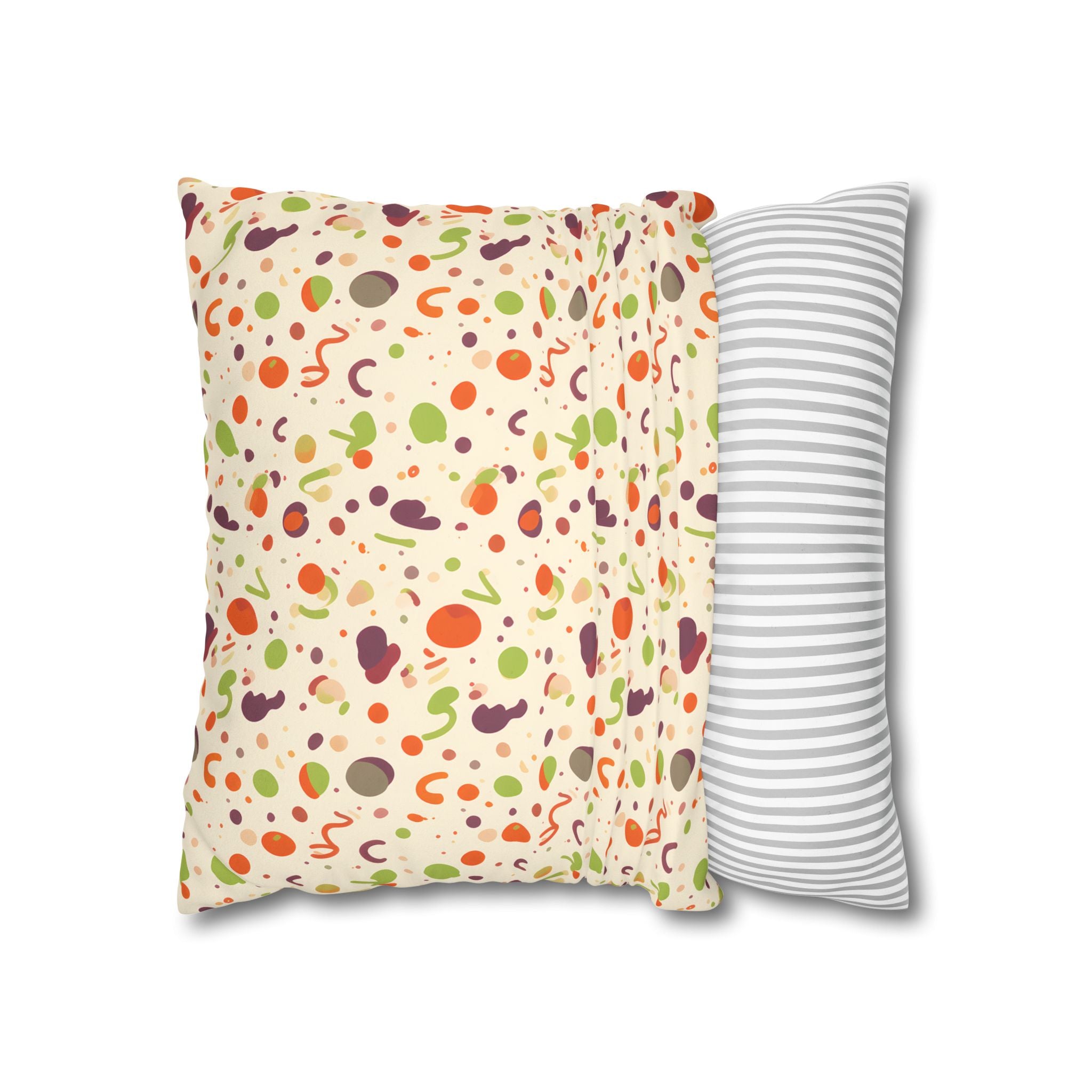 Eclectic Confetti Print Pillow Cover