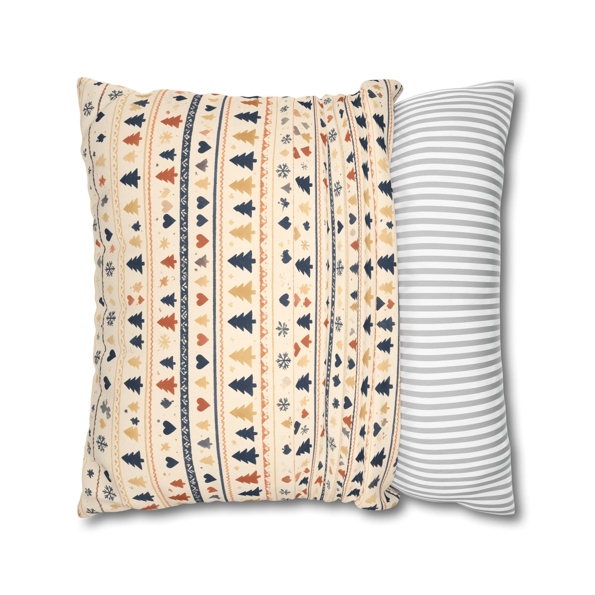 Nordic Fir Tree Pillow Cover