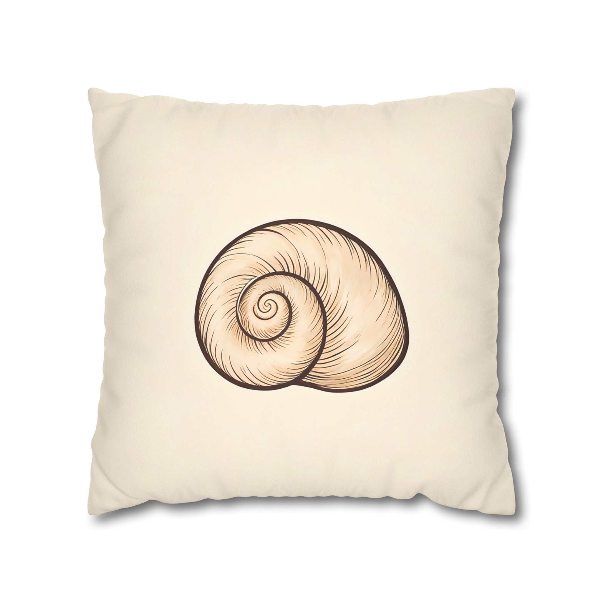 Snail Shell Pillow Case