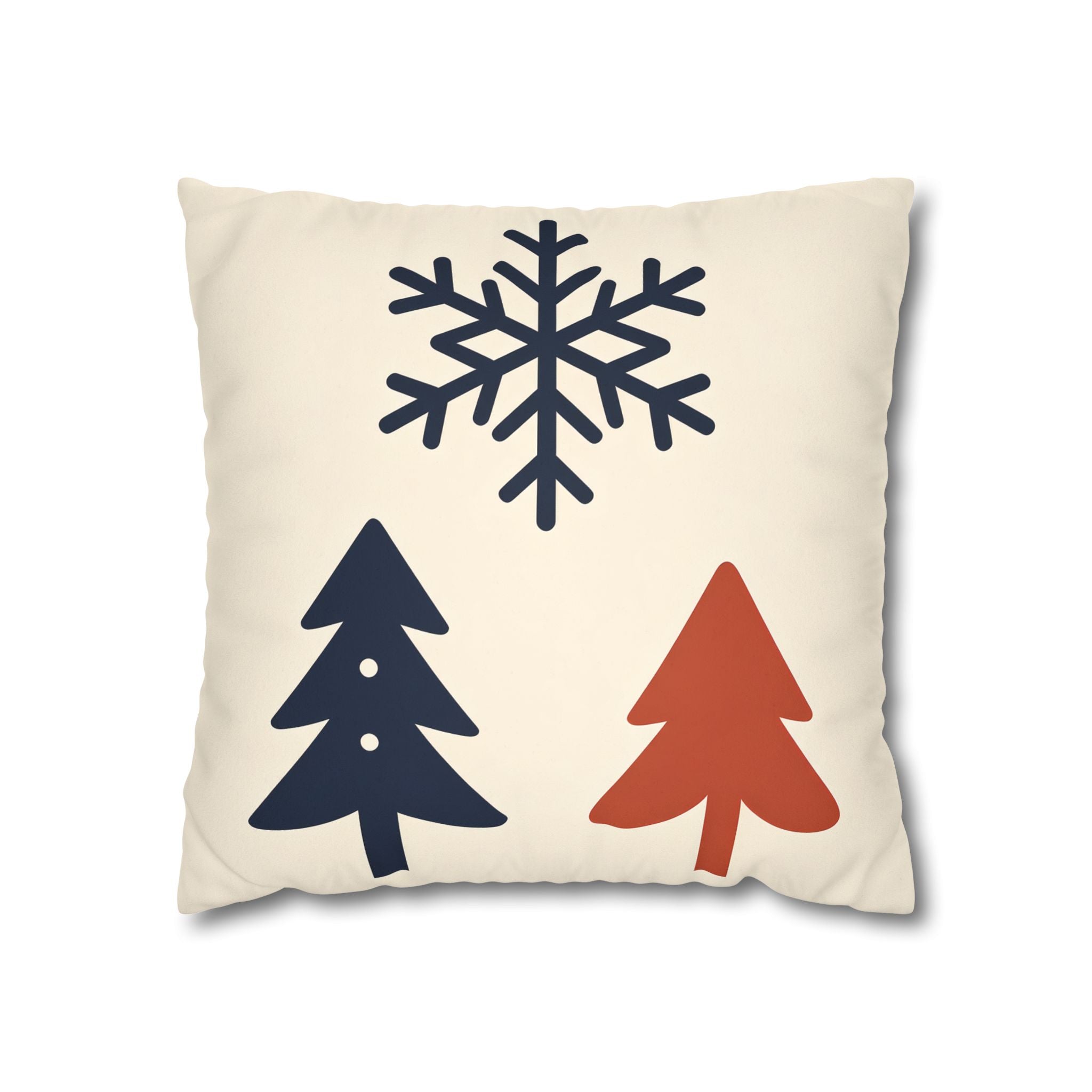 Nordic Snowflake Cushion Cover