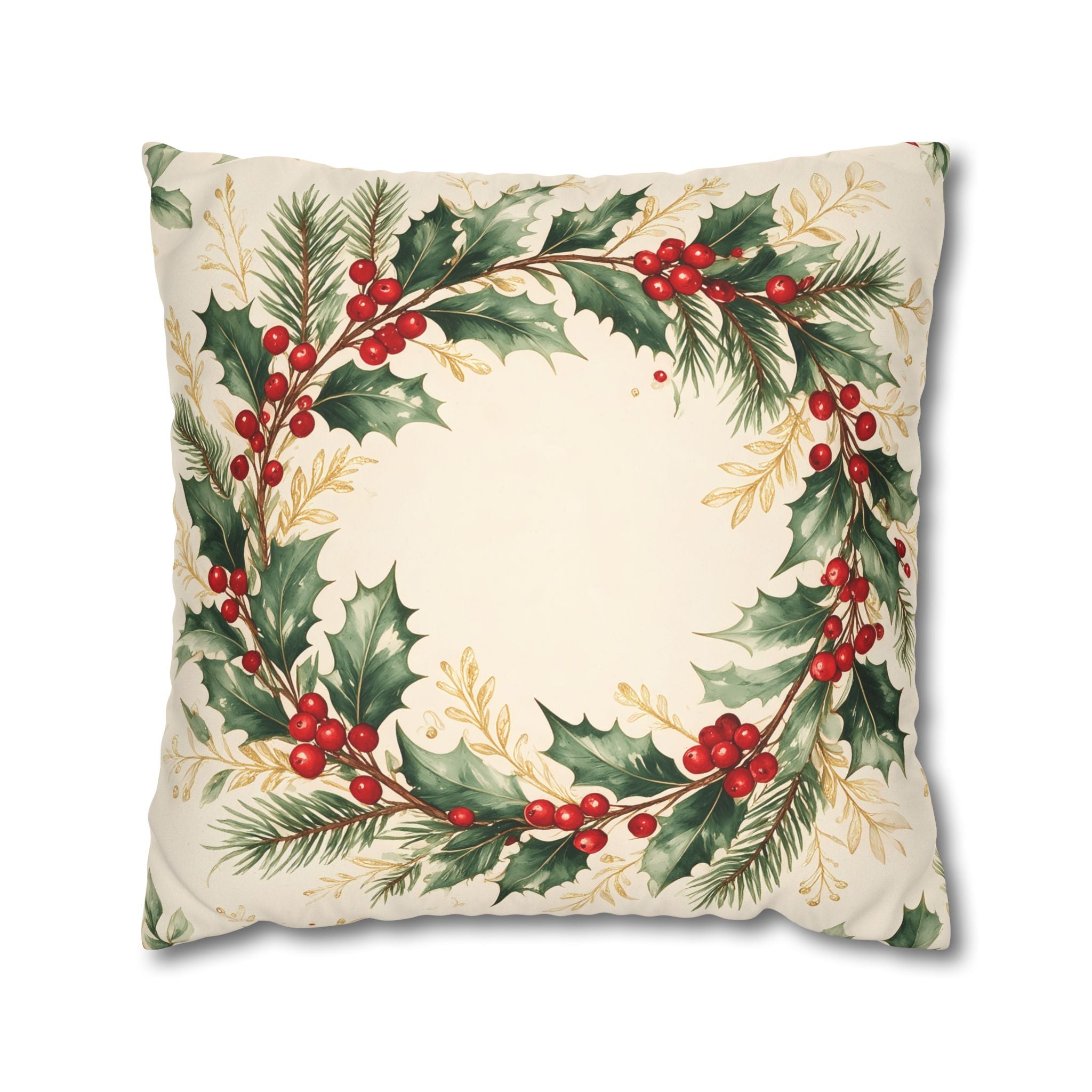 Christmas Wreath Cushion Cover
