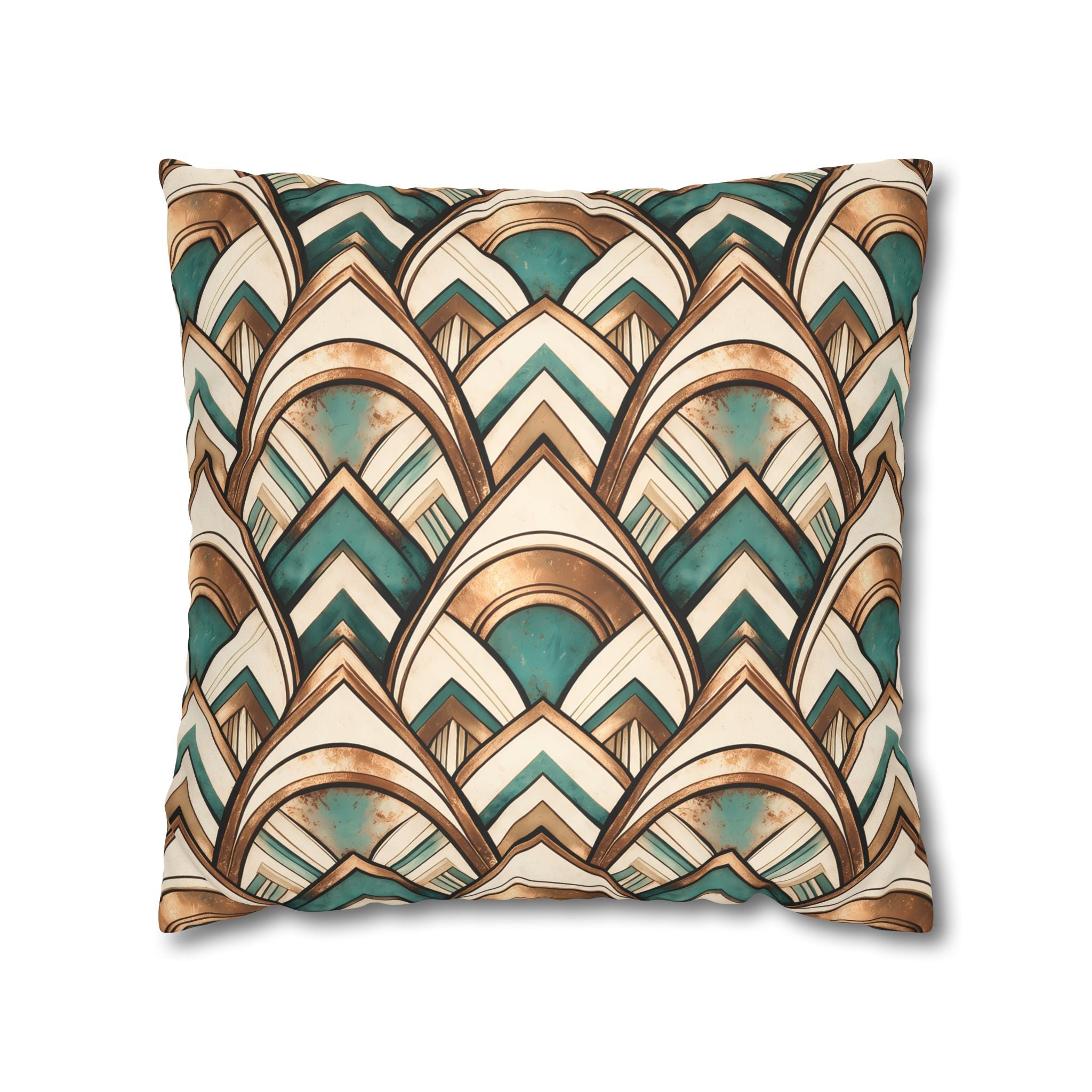 Luxe Art Deco Pillow Cover