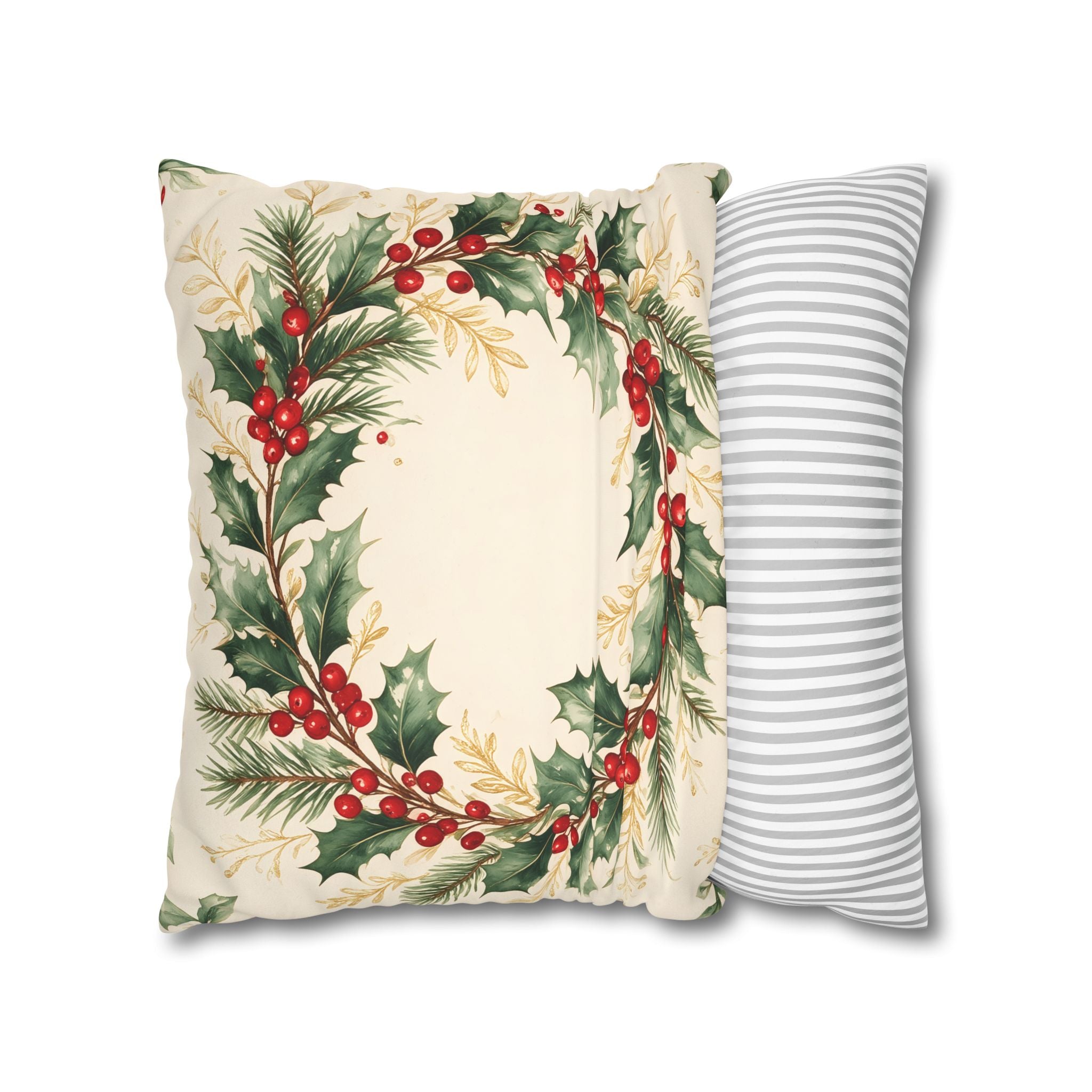 Christmas Wreath Cushion Cover
