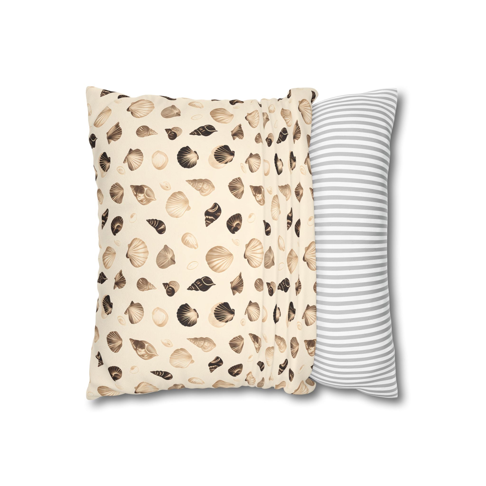 Beach Shell Print Cushion Cover