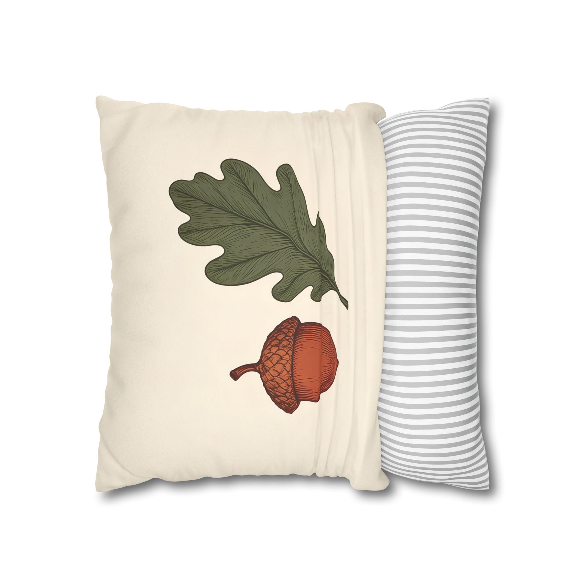 Autumn Oak Leaf Cushion Cover