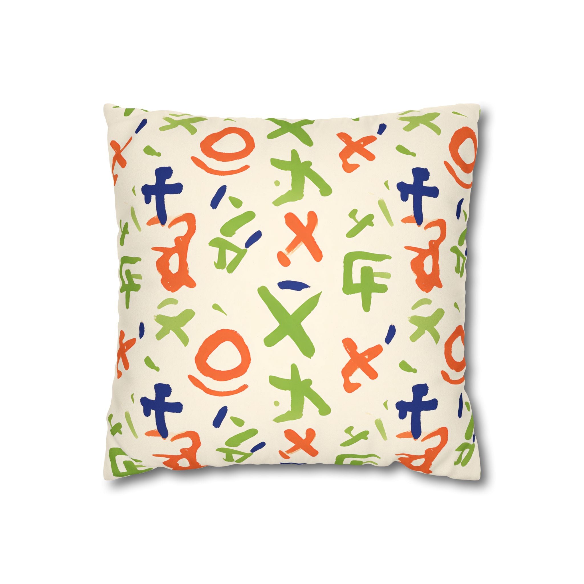 Bogolan Symbol Pillow Cover