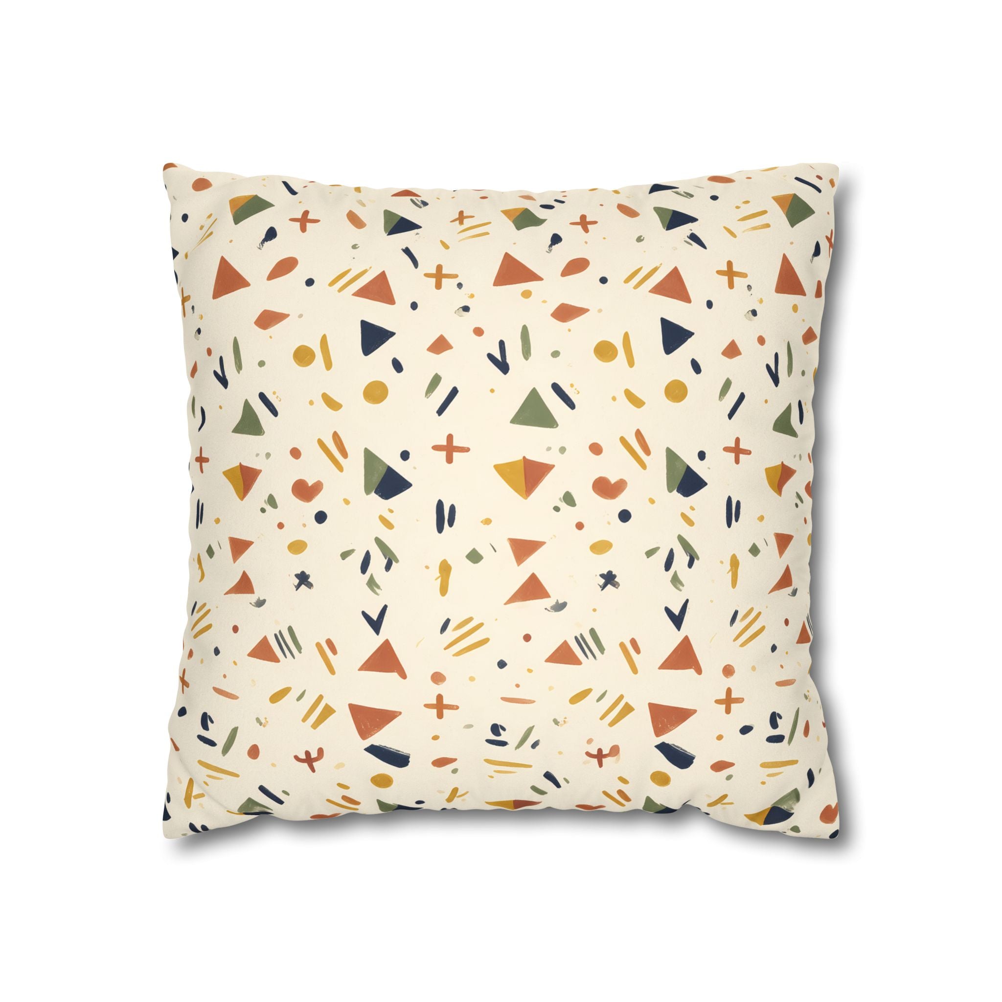 Afrohemian Geometric Pillow Cover