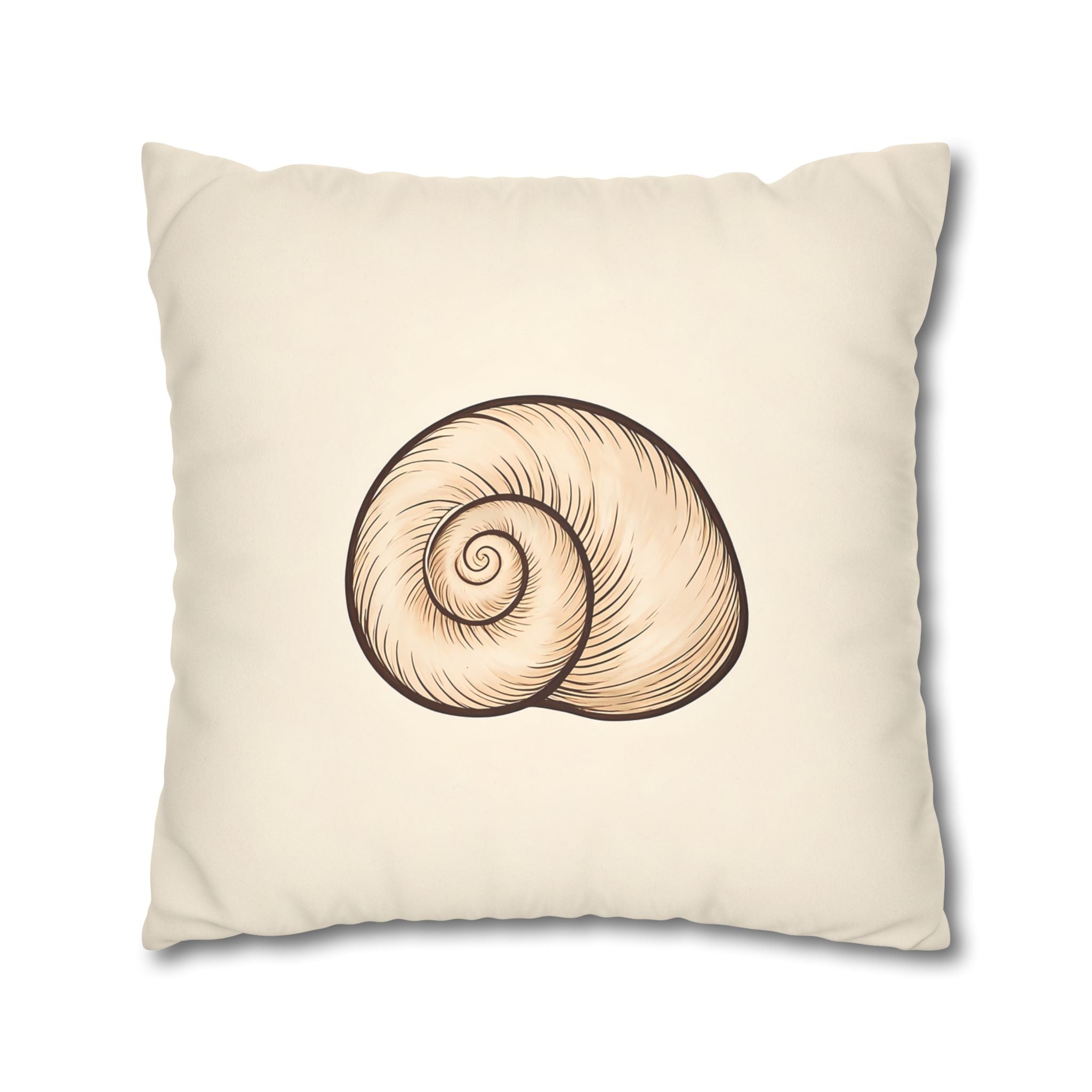 Snail Shell Pillow Case