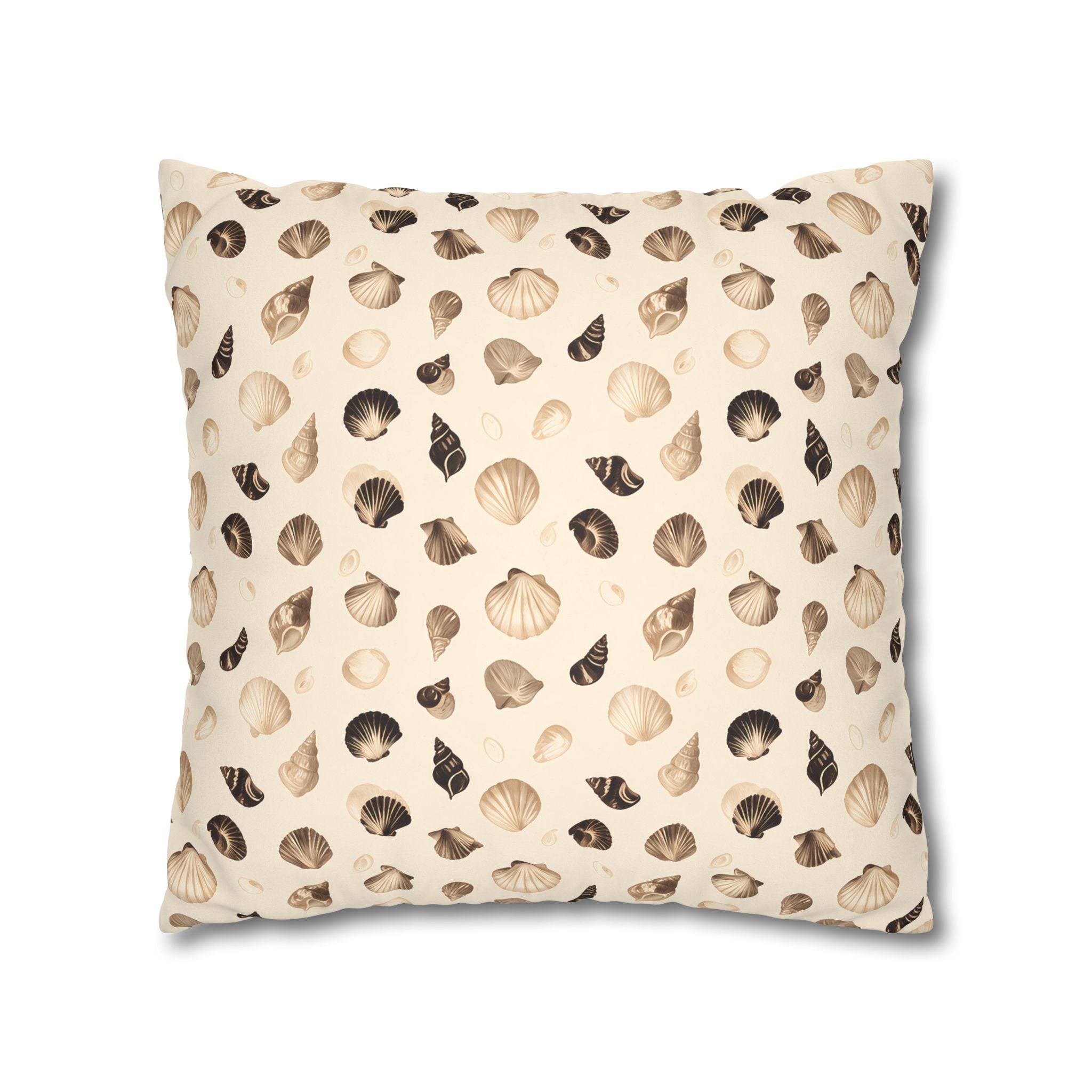 Beach Shell Print Cushion Cover