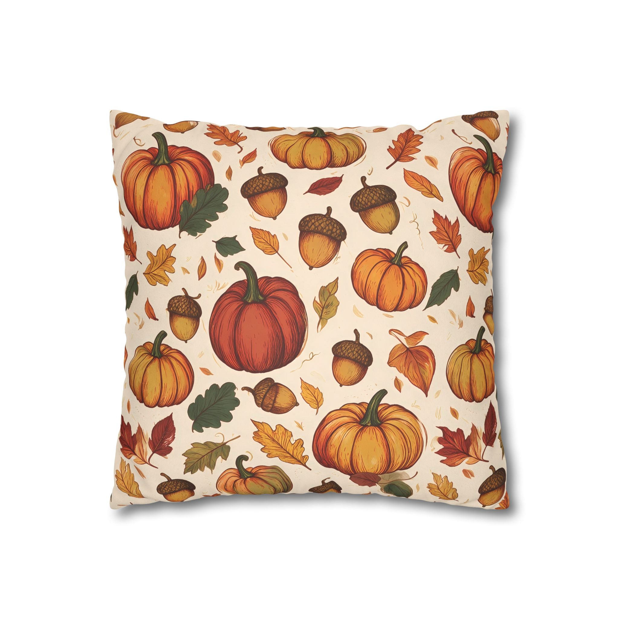 Pumpkin Throw Pillow Cover