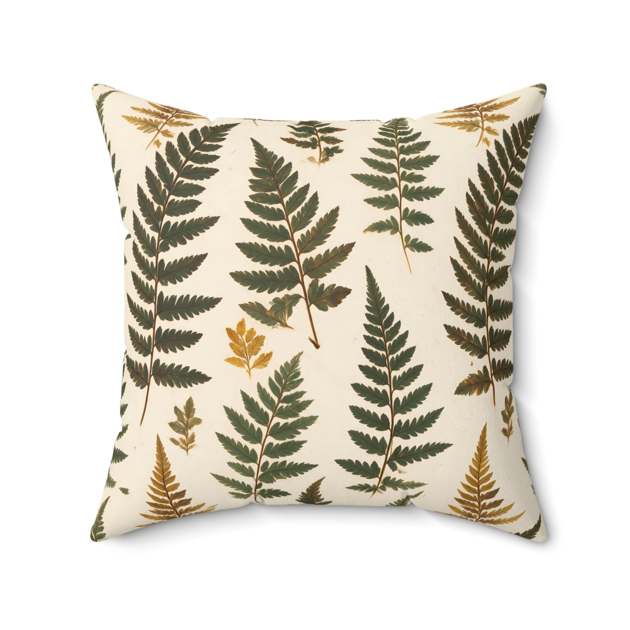 Specimen Fern Throw Pillow with Insert