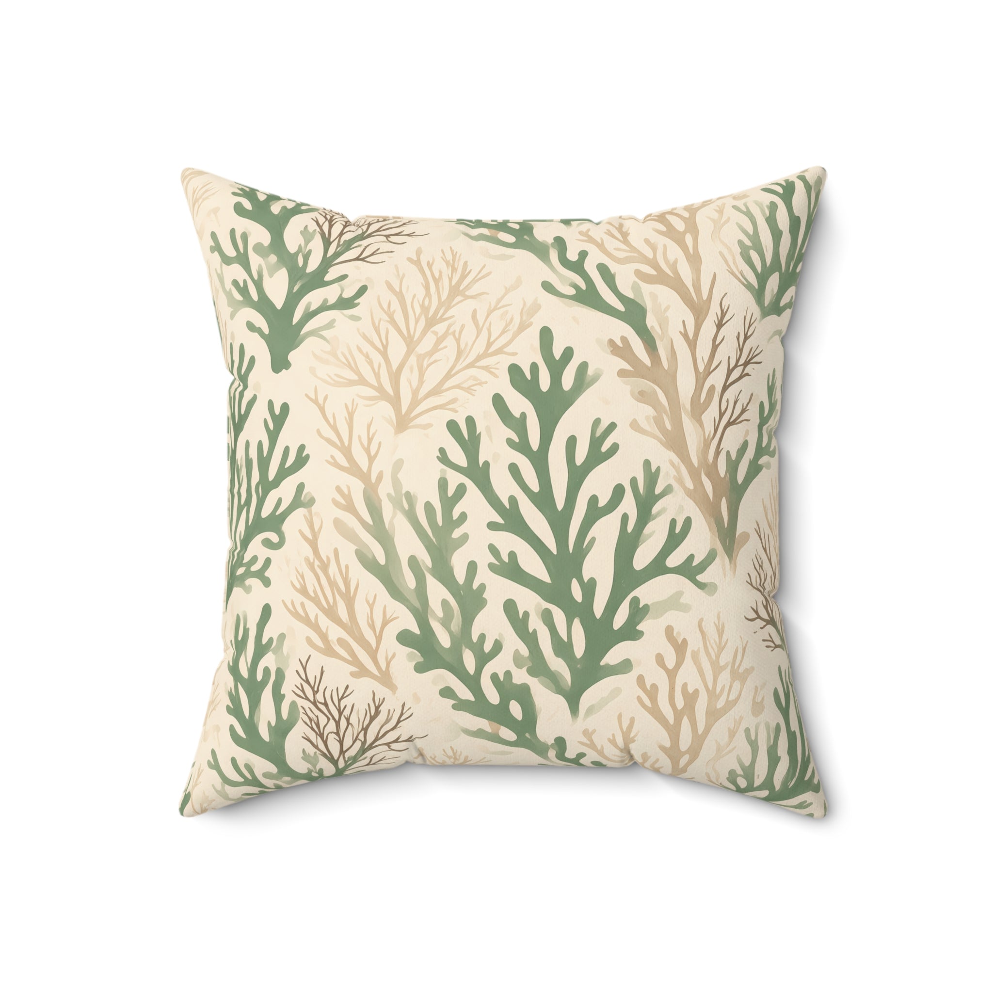 Underwater Garden Throw Pillow with Insert