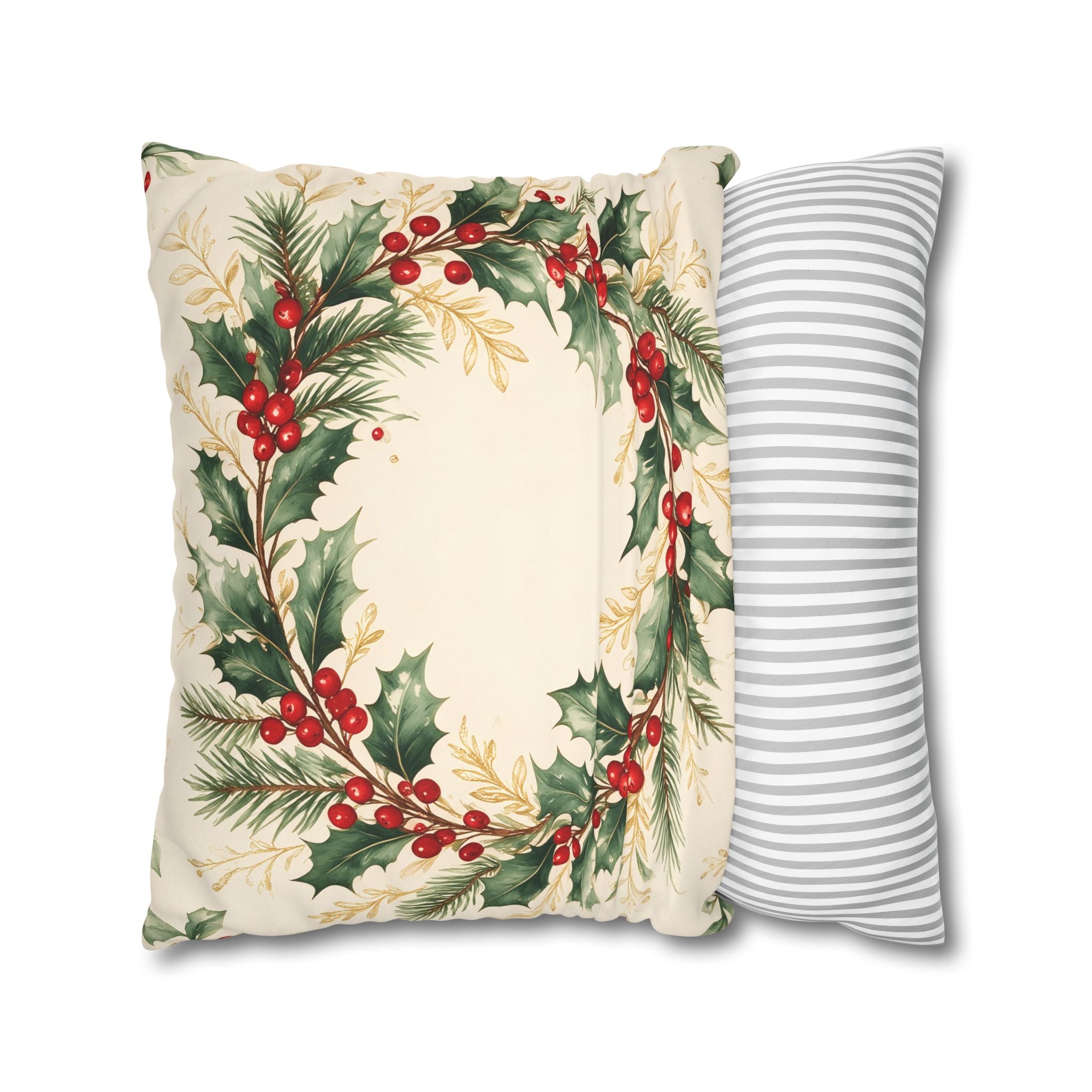 Christmas Wreath Cushion Cover