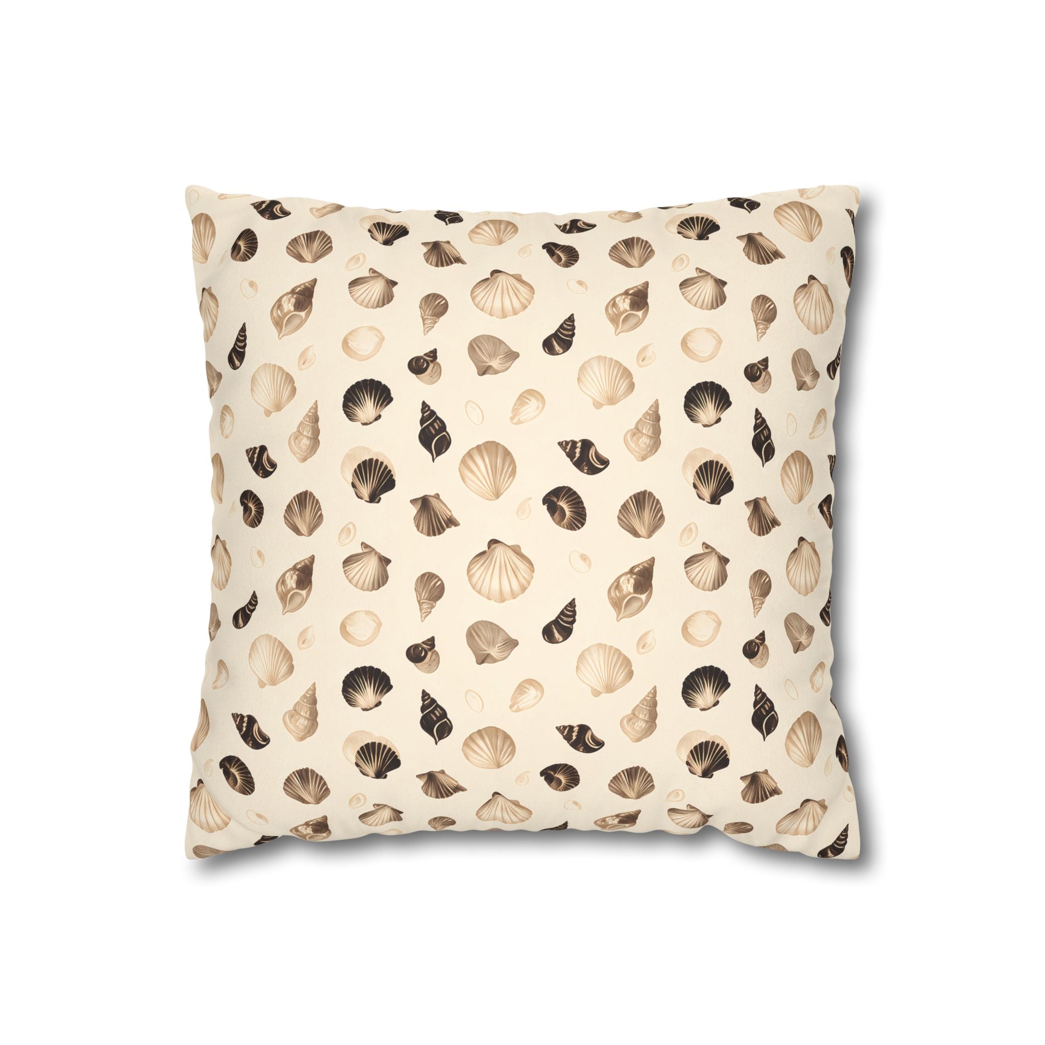 Beach Shell Print Cushion Cover