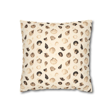 Beach Shell Print Cushion Cover