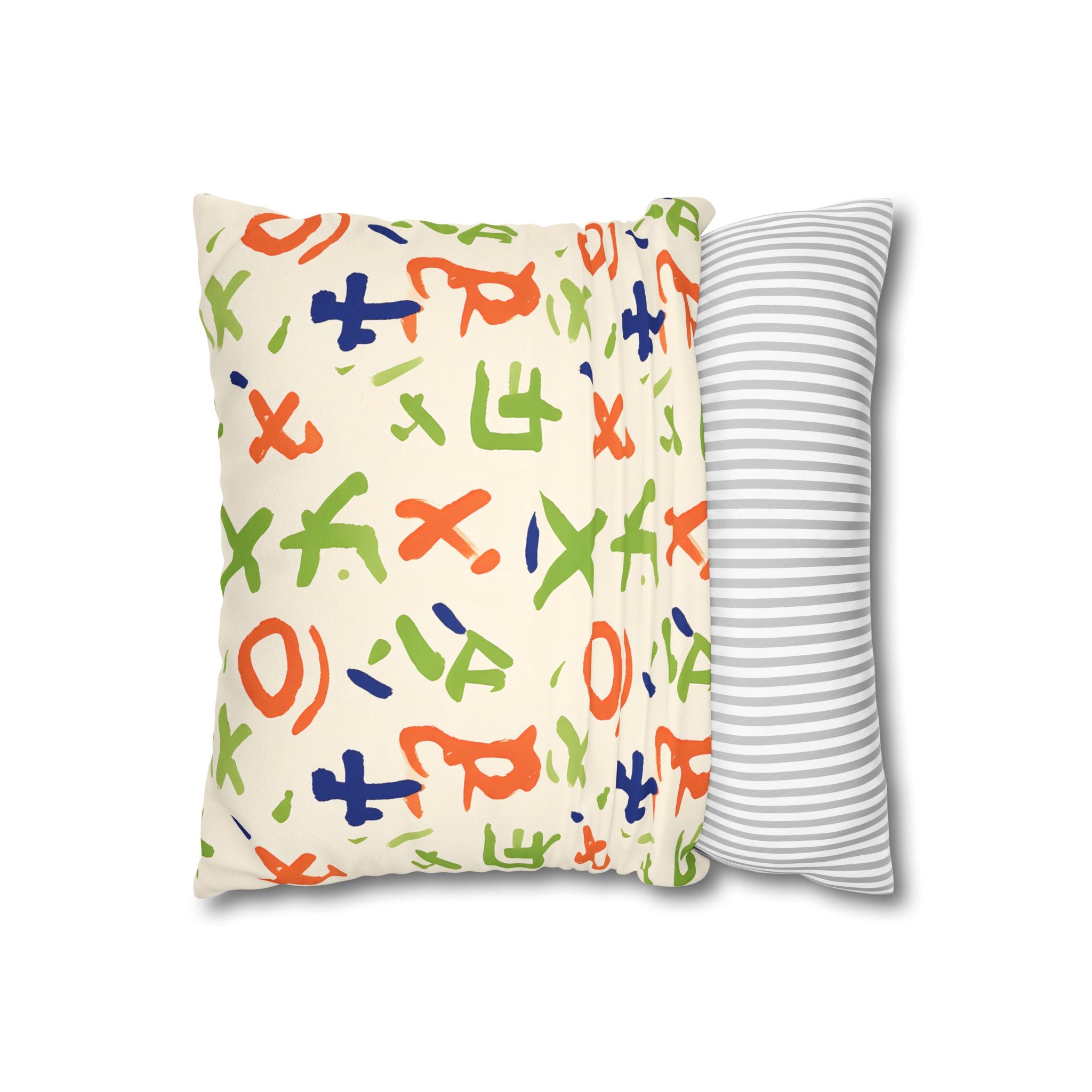 Bogolan Symbol Pillow Cover