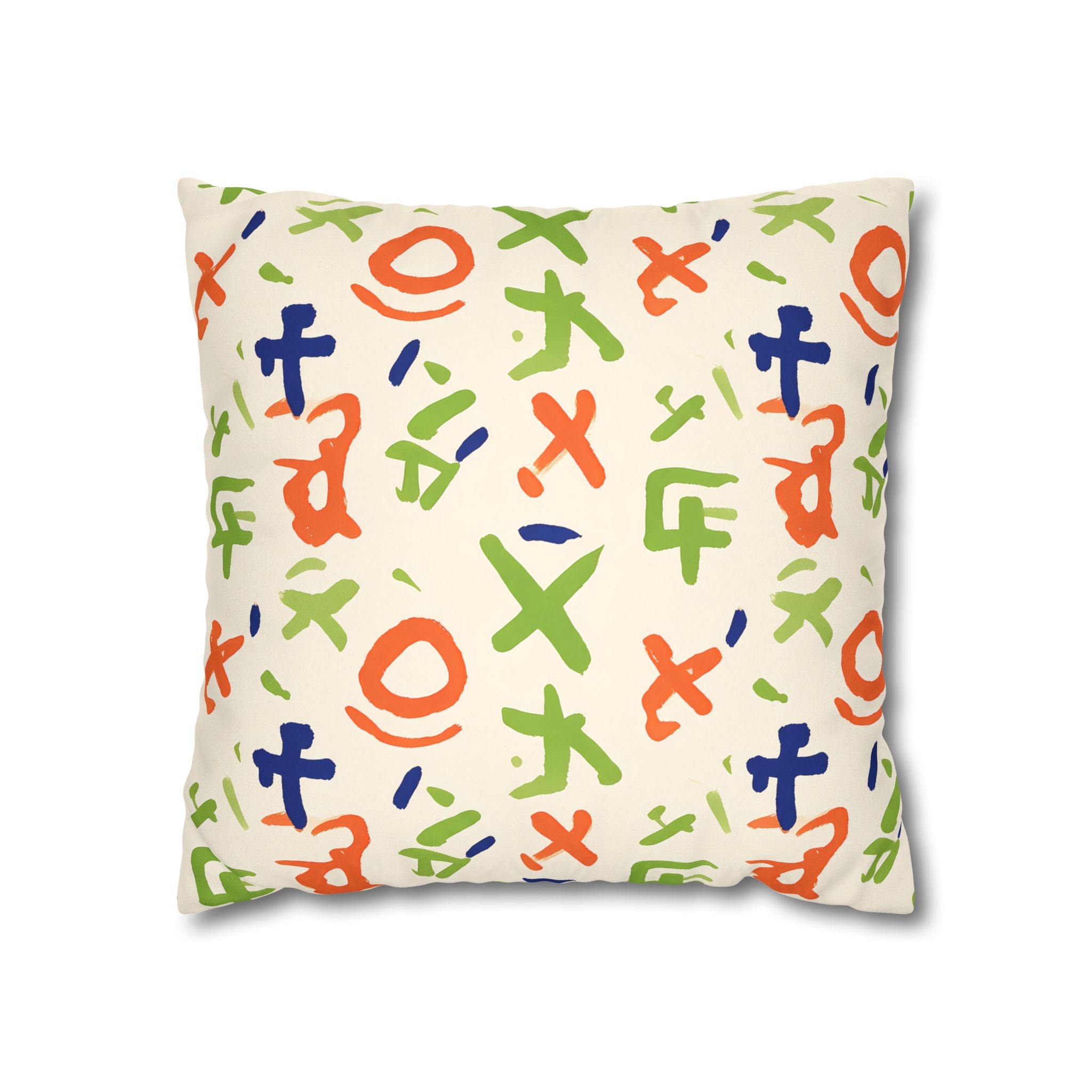 Bogolan Symbol Pillow Cover