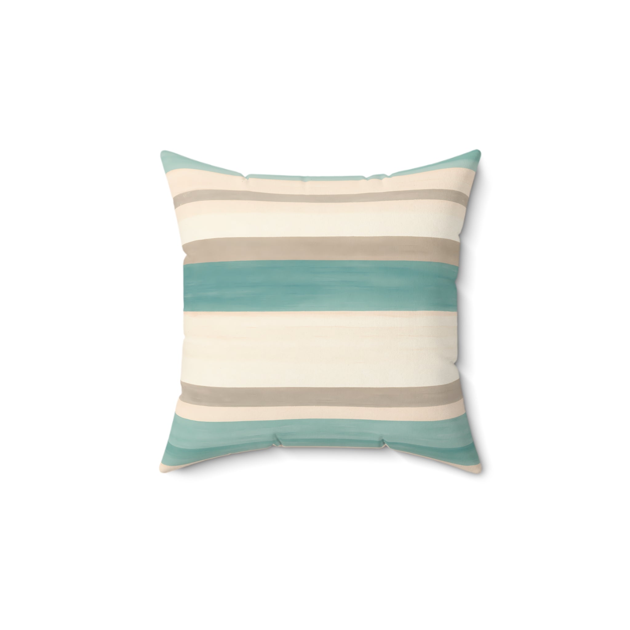 Seaside Macro Stripe Pillow with Insert