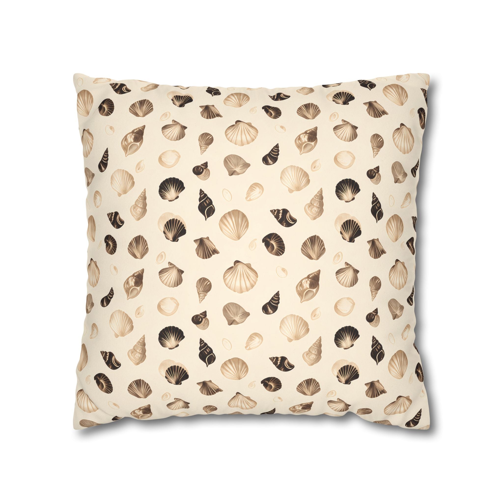Beach Shell Print Cushion Cover