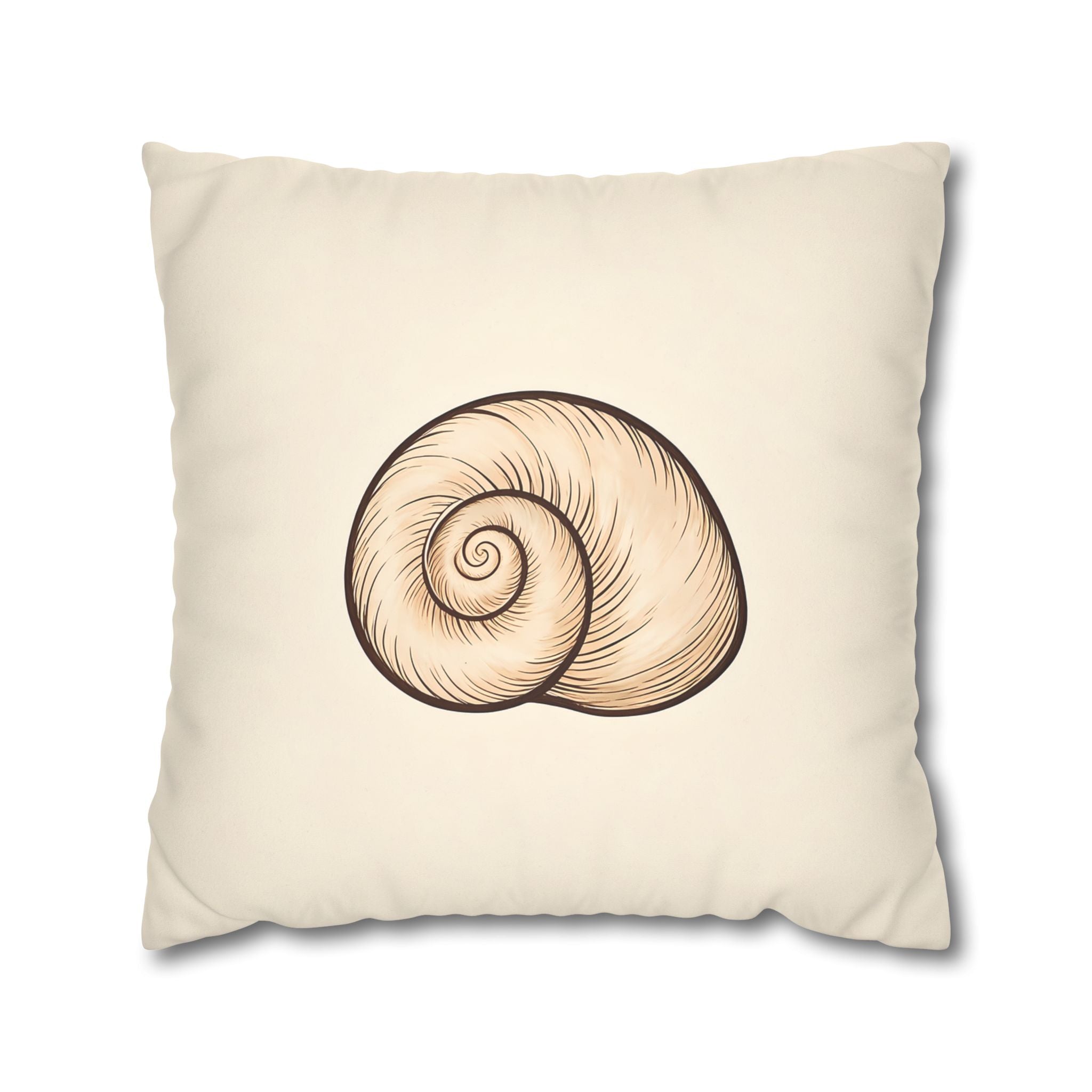 Snail Shell Pillow Case